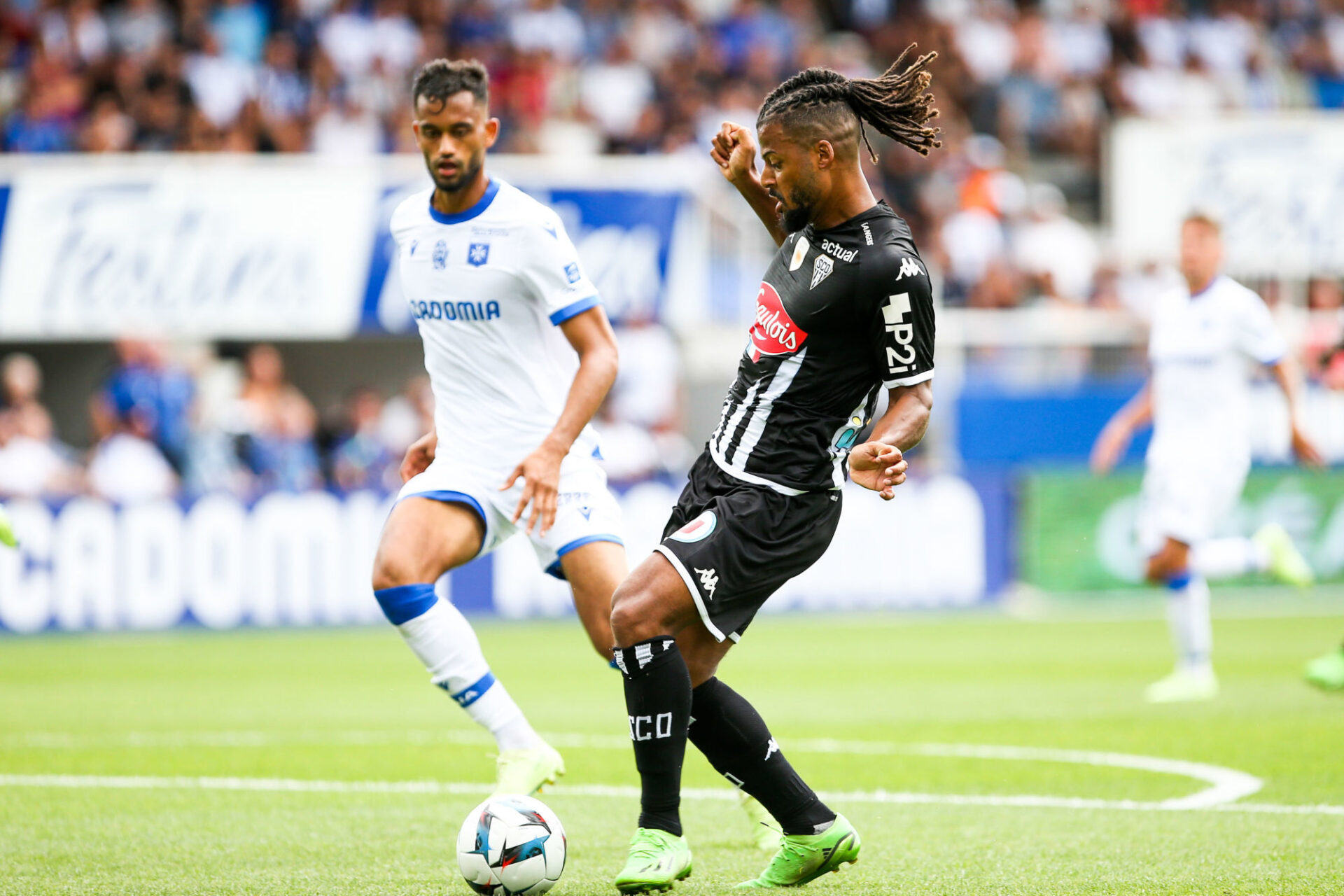 Le SCO récupère 1 point à Auxerre. (Icon Sport) Le SCO récupère 1 point à Auxerre. (Icon Sport)
