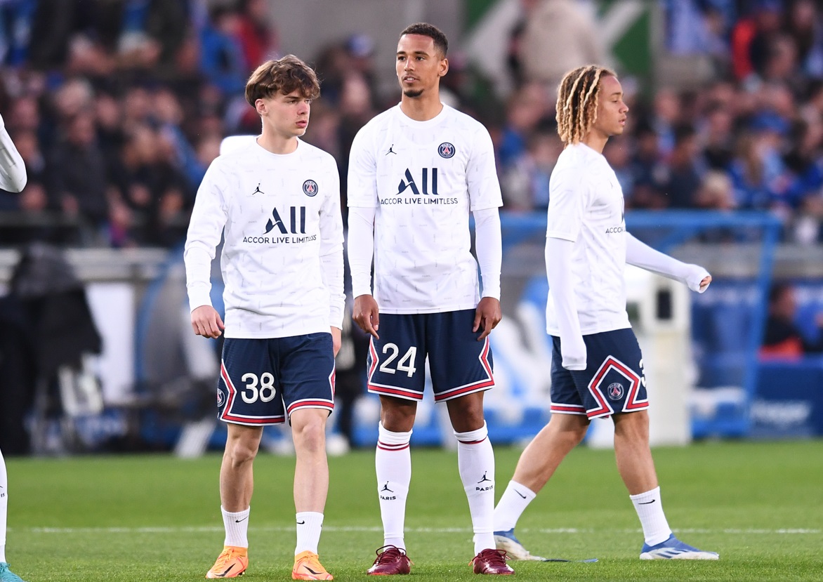 Alors que Thilo Kehrer et Xavi Simons ont trouv&eacute; un nouveau point de chute, Edouard Michut est toujours au PSG (Icon Sport)