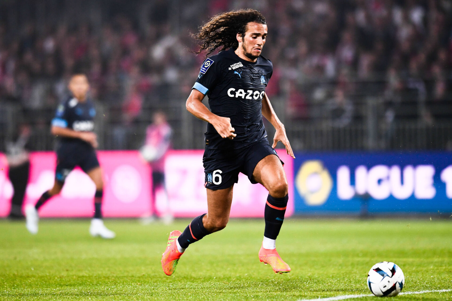 Matteo Guendouzi lors du match face &agrave; Brest dimanche soir (iconsport)