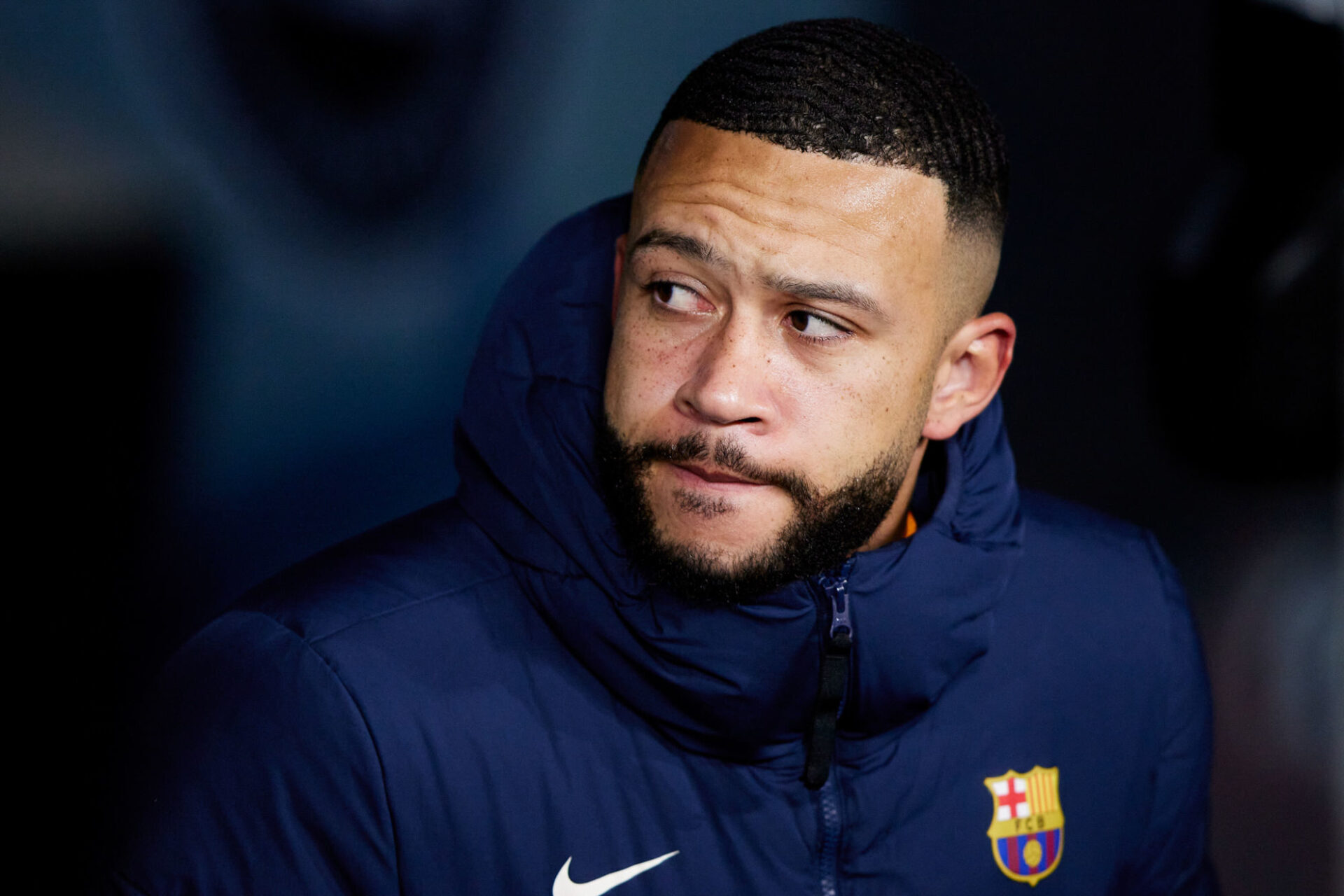 Memphis Depay, sur le d&eacute;part au Bar&ccedil;a. (Icon Sport)