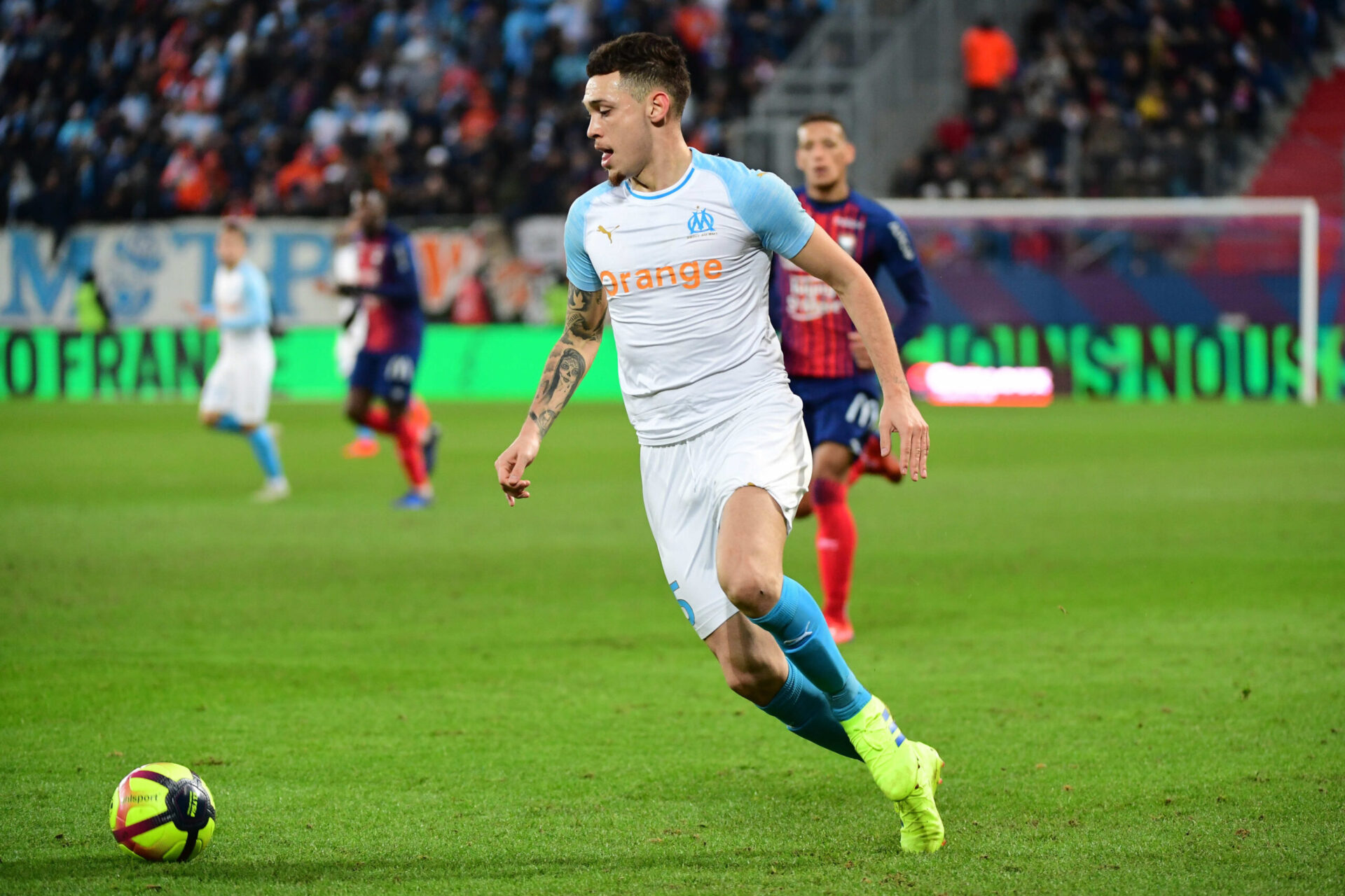 Lucas Ocampos lors de son passage à l'OM. (Icon Sport) Lucas Ocampos lors de son passage à l'OM. (Icon Sport)