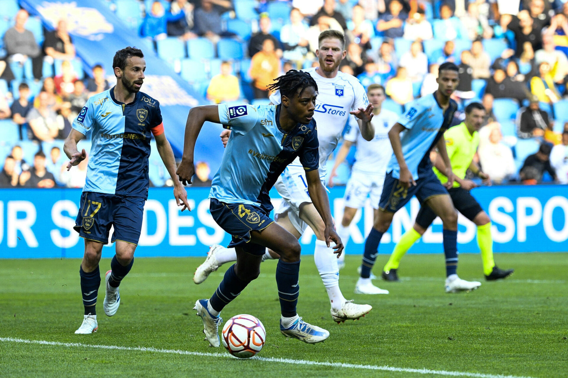 Thierno Bald&eacute; s'engage avec Troyes jusqu'en 2027. / Icon Sport