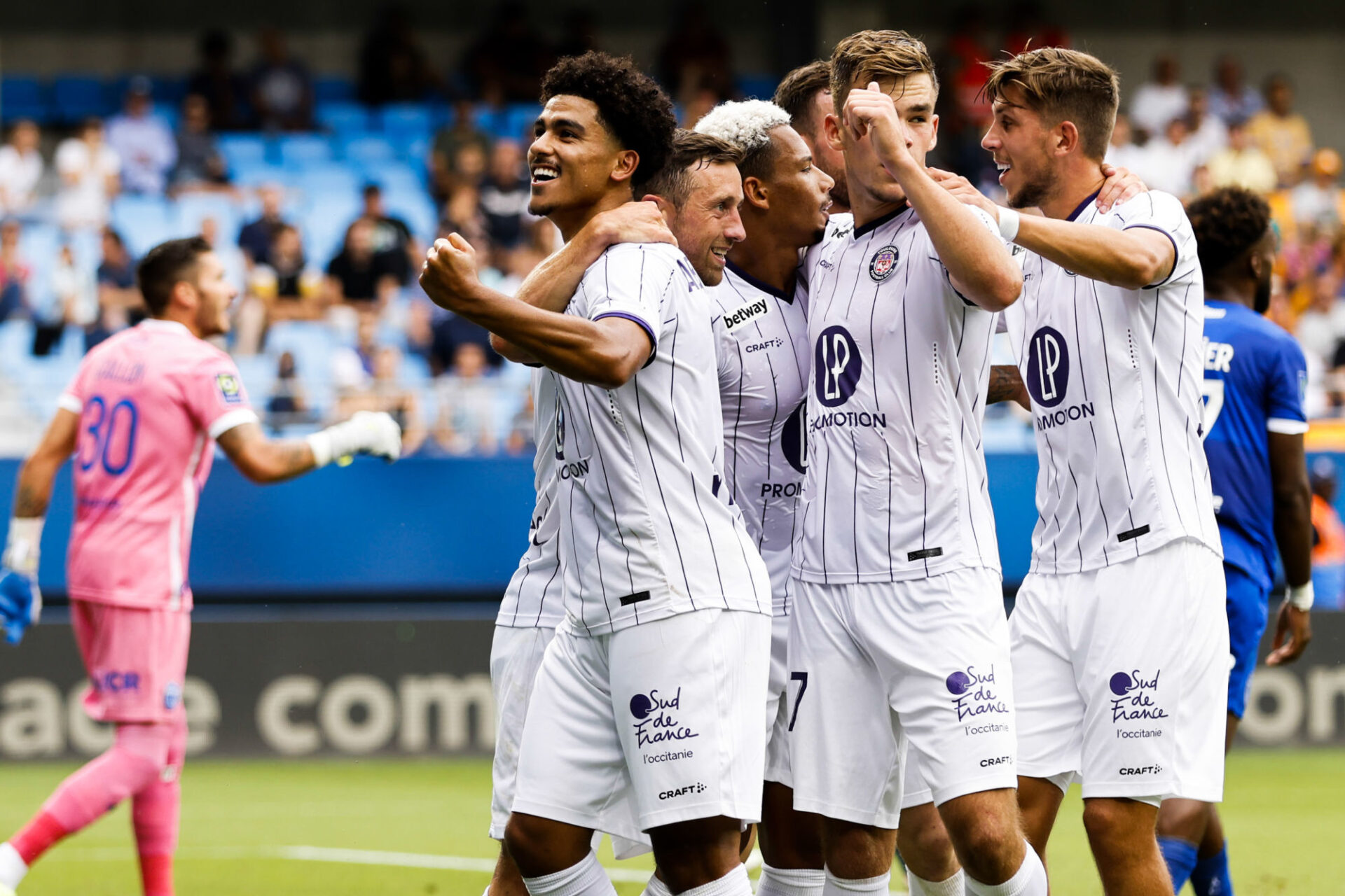 Le SCO récupère 1 point à Auxerre. (Icon Sport) Le SCO récupère 1 point à Auxerre. (Icon Sport)
