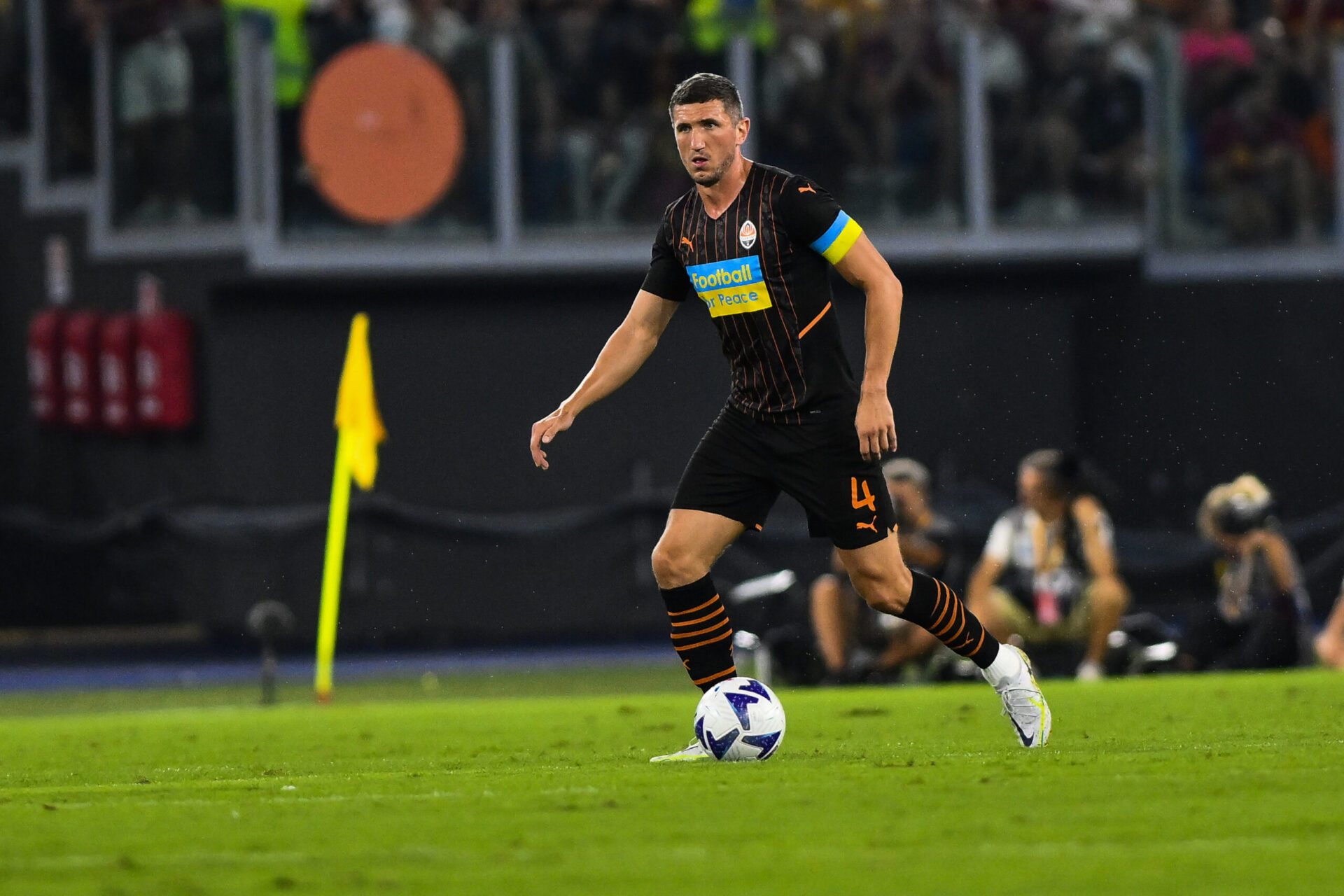 Serhiy Kryvstov, joueur du Shakthar Donetsk. Icon Sport Serhiy Kryvstov, joueur du Shakthar Donetsk. Icon Sport