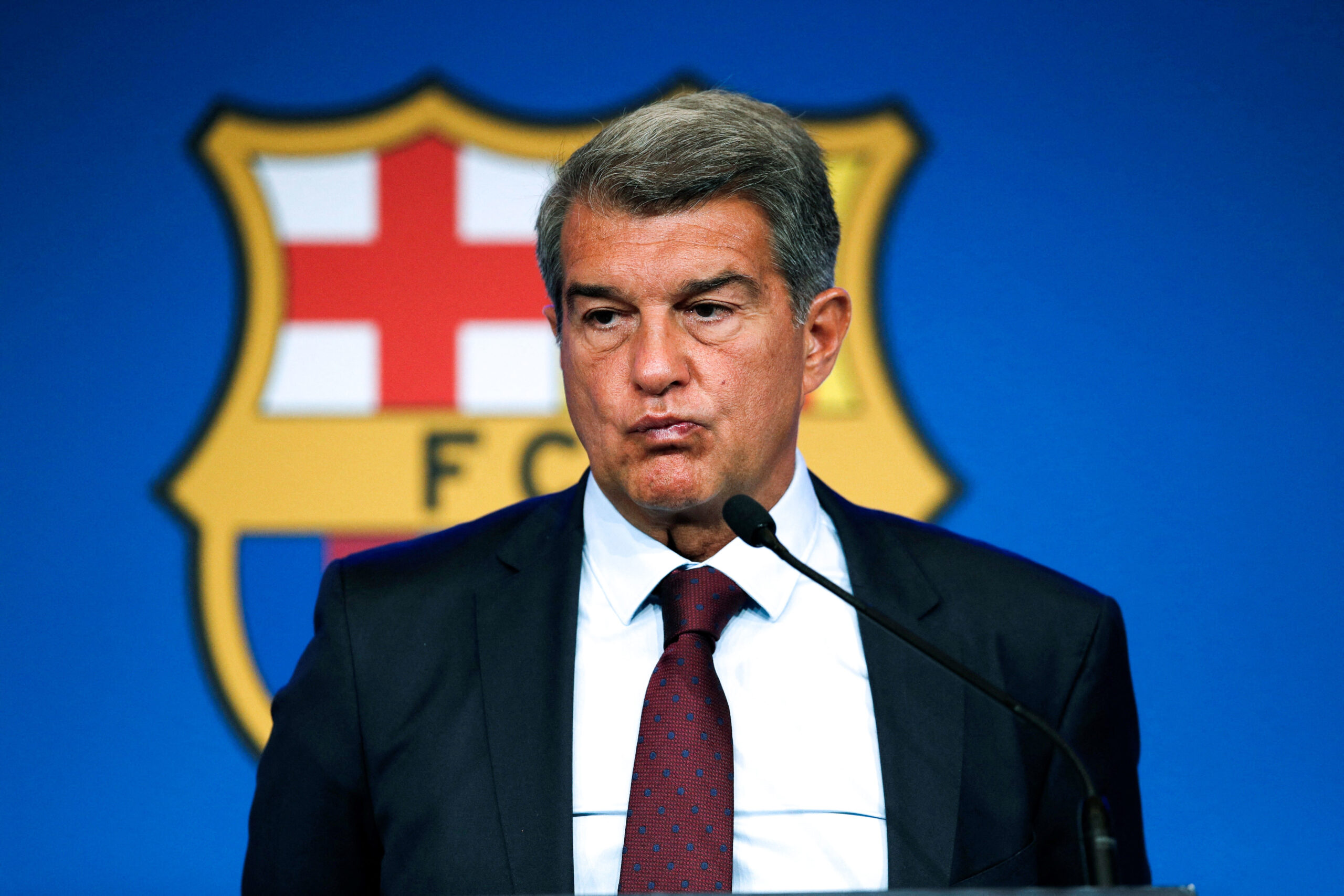 Joan Laporta, le président du FC Barcelone, s'est activé en coulisses avec un cabinet d'avocats - Icon Sport