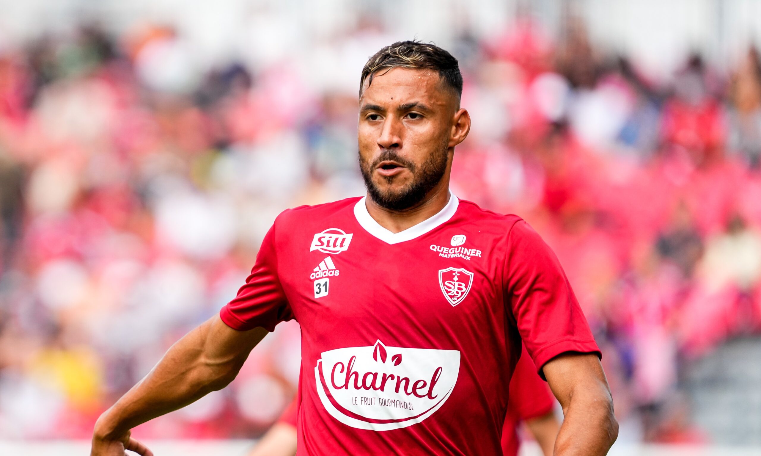 Youcef Belaïli a résilié son contrat avec Brest (Icon Sport)