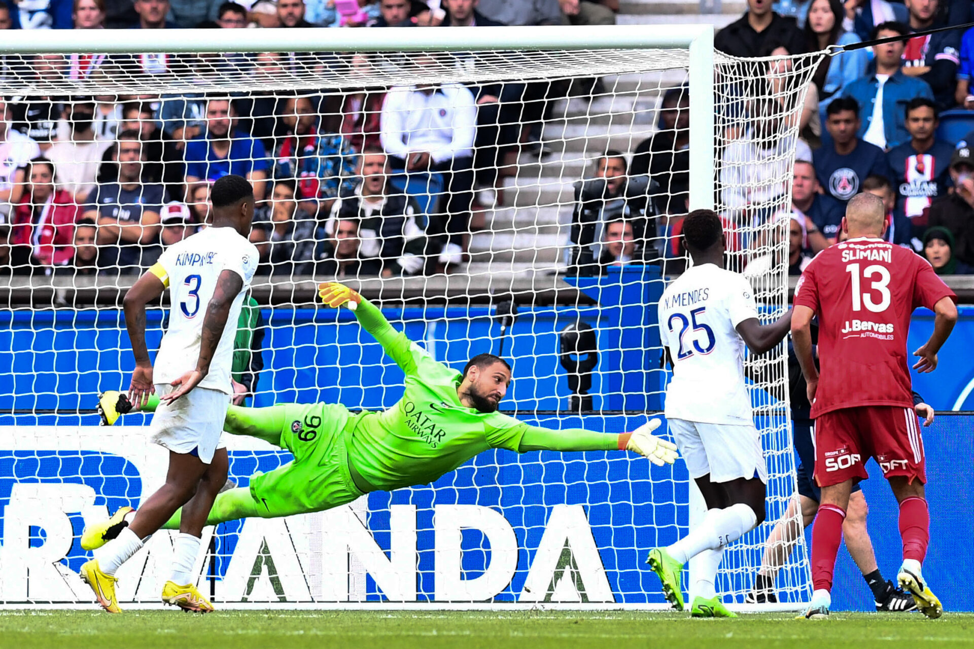 Donnarumma a sauvé le PSG sur pénalty (Icon Sport) Donnarumma a sauvé le PSG sur pénalty (Icon Sport)