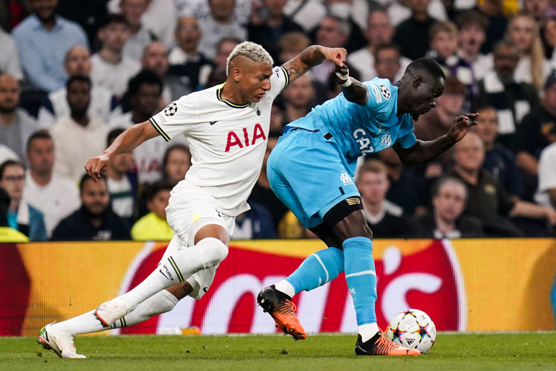 L'OM face &agrave; Tottenham pour sa 1&egrave;re journ&eacute;e de Ligue des champions. (Icon Sport)