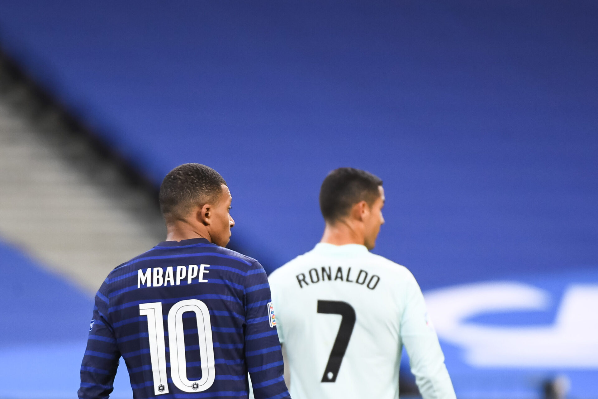 Kylian Mbapp&eacute; d&eacute;tr&ocirc;ne Cristiano Ronaldo (Icon Sport)
