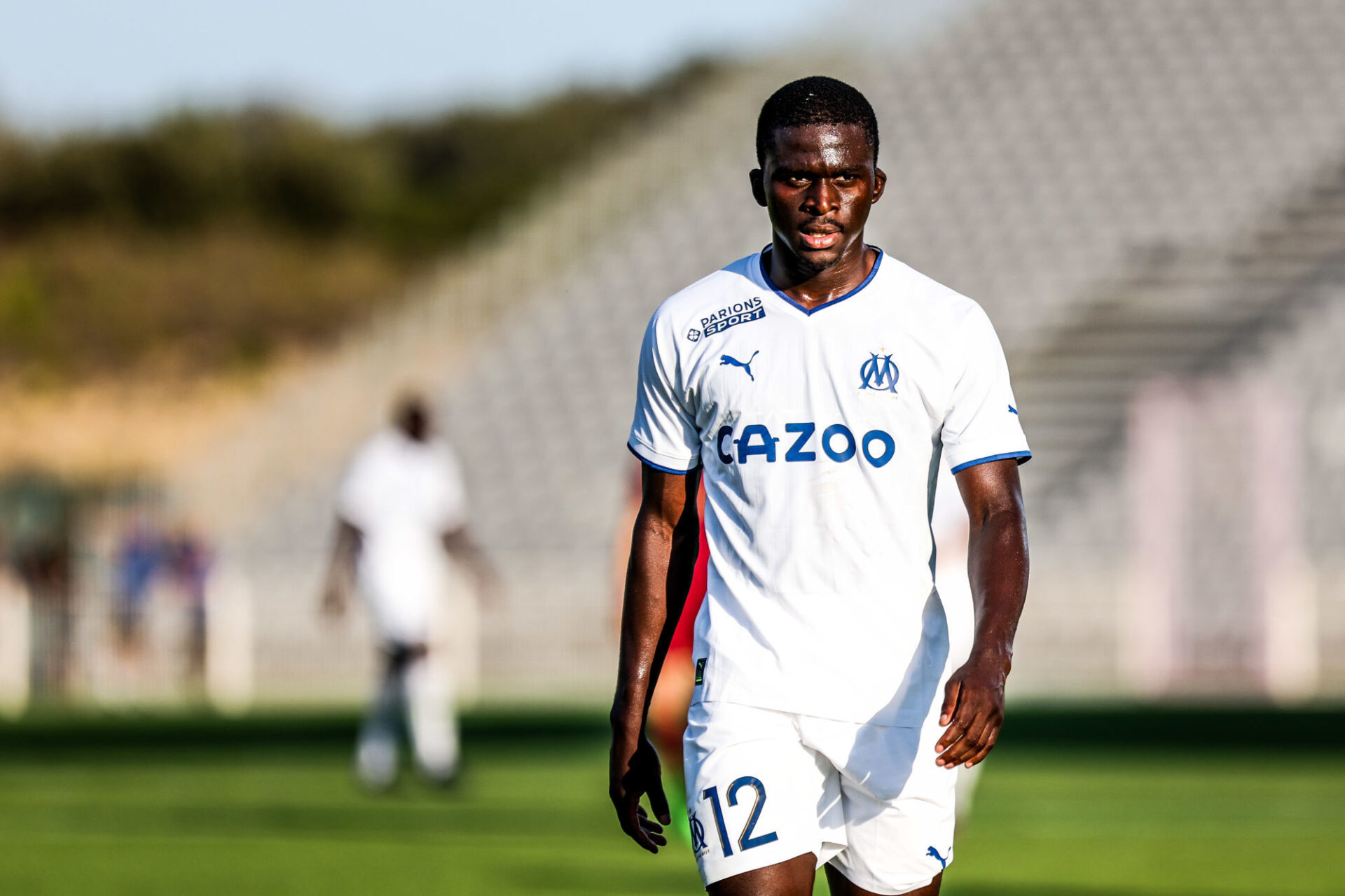 Bamba Dieng sous les couleurs de l'Olympique de Marseille (Icon Sport) Bamba Dieng sous les couleurs de l'Olympique de Marseille (Icon Sport)