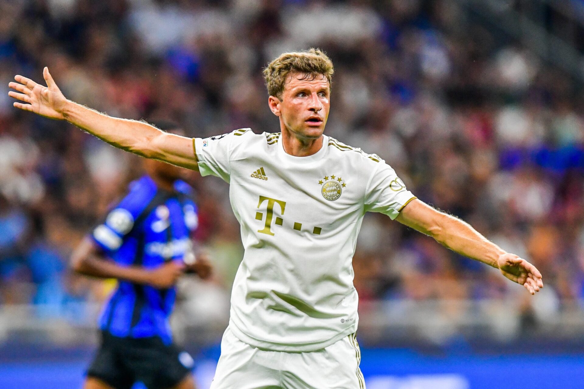 Thomas M&uuml;ller, un but et un record avec le Bayern Munich. (Icon Sport)