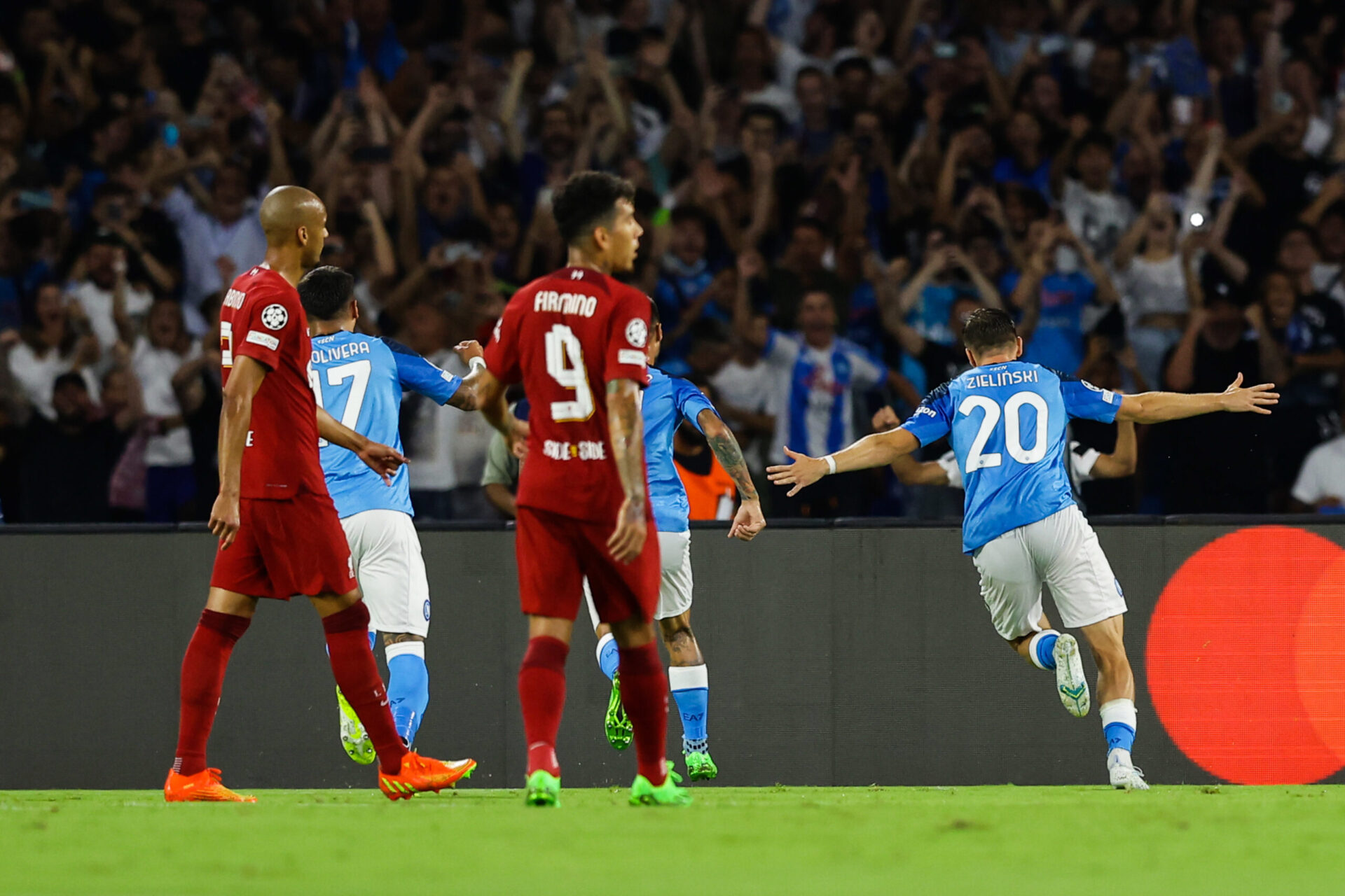 Naples a humili&eacute; Liverpool en LdC. (Icon Sport)