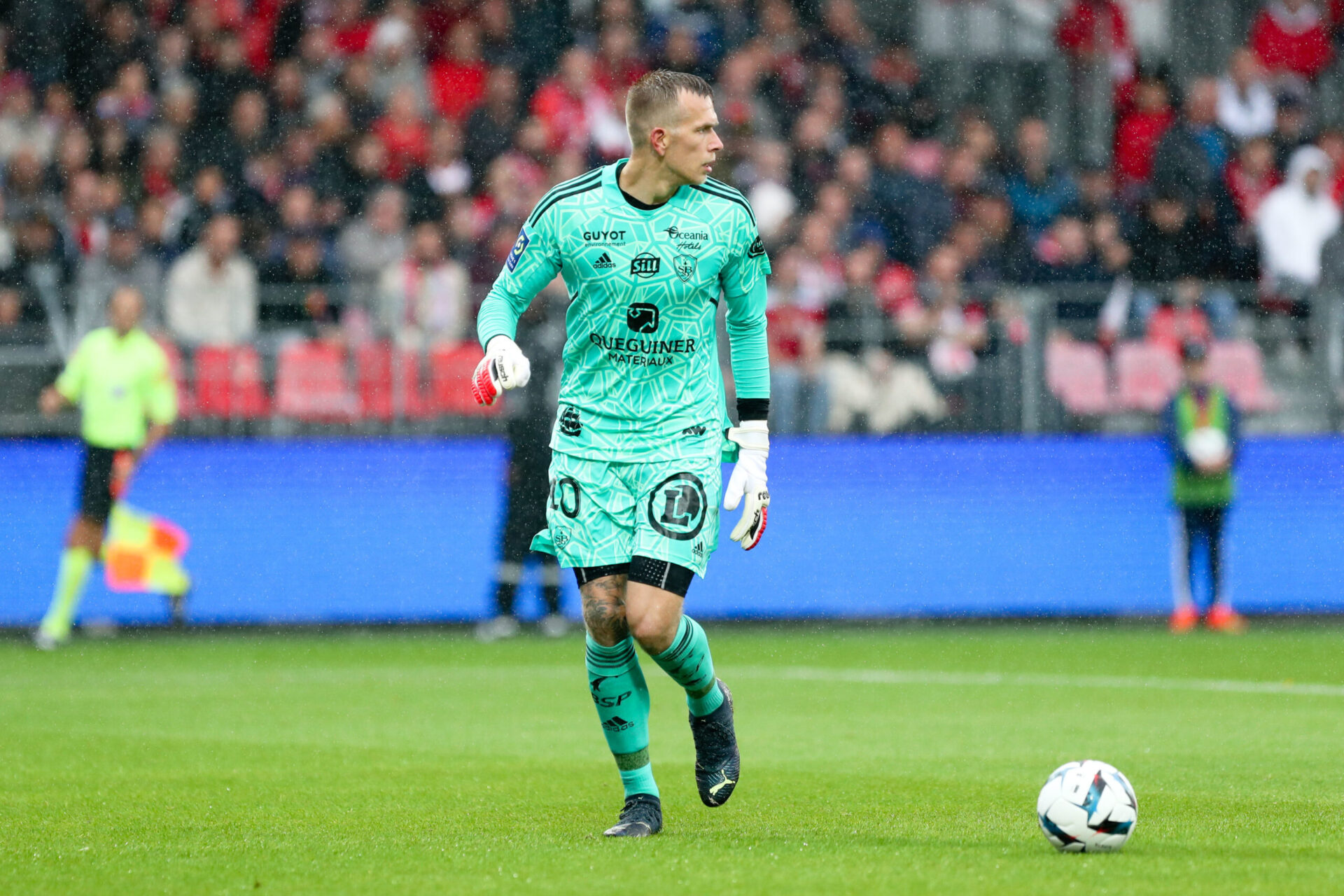Marco Bizot a sauv&eacute; les siens contre Strasbourg (Icon Sport)