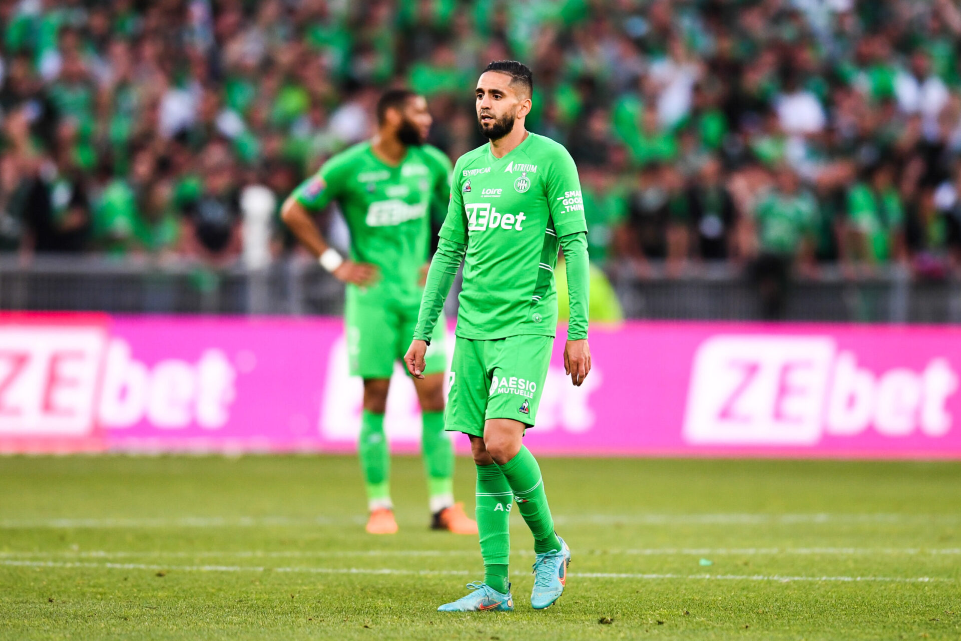 Ryad Boudebouz avait manqu&eacute; son tir au but lors du barrage contre Auxerre. (Icon Sport)