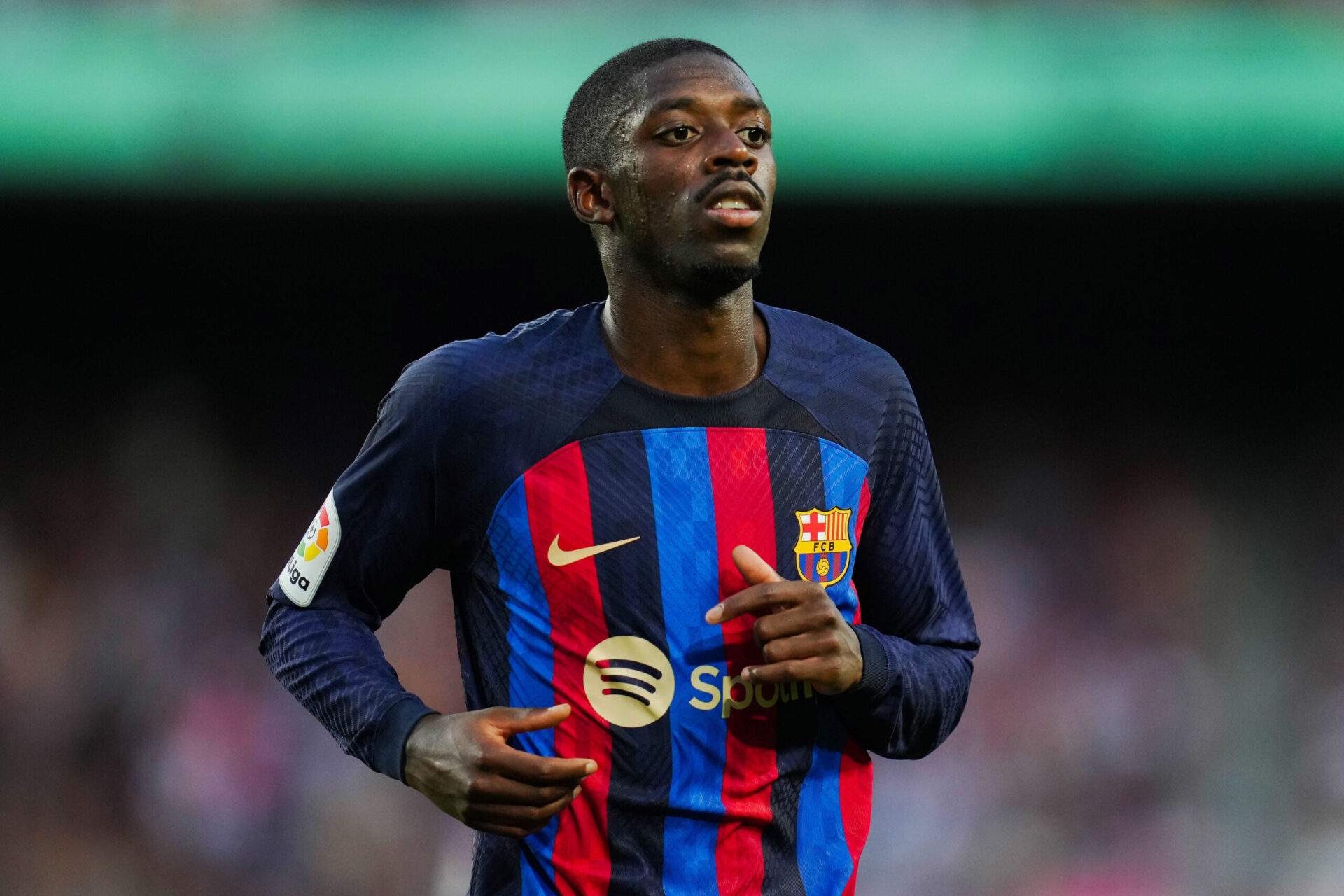 En bonne forme phyisque, Ousmane Dembélé a retrouvé la joie de jouer au football (Icon Sport) En bonne forme phyisque, Ousmane Dembélé a retrouvé la joie de jouer au football (Icon Sport)