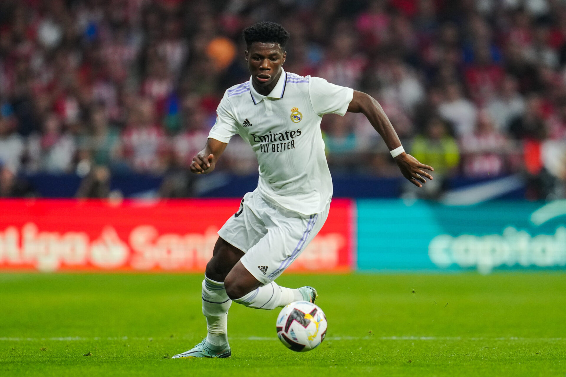 Aur&eacute;lien Tchouam&eacute;ni a rejoint le Real l'&eacute;t&eacute; dernier (Icon Sport)