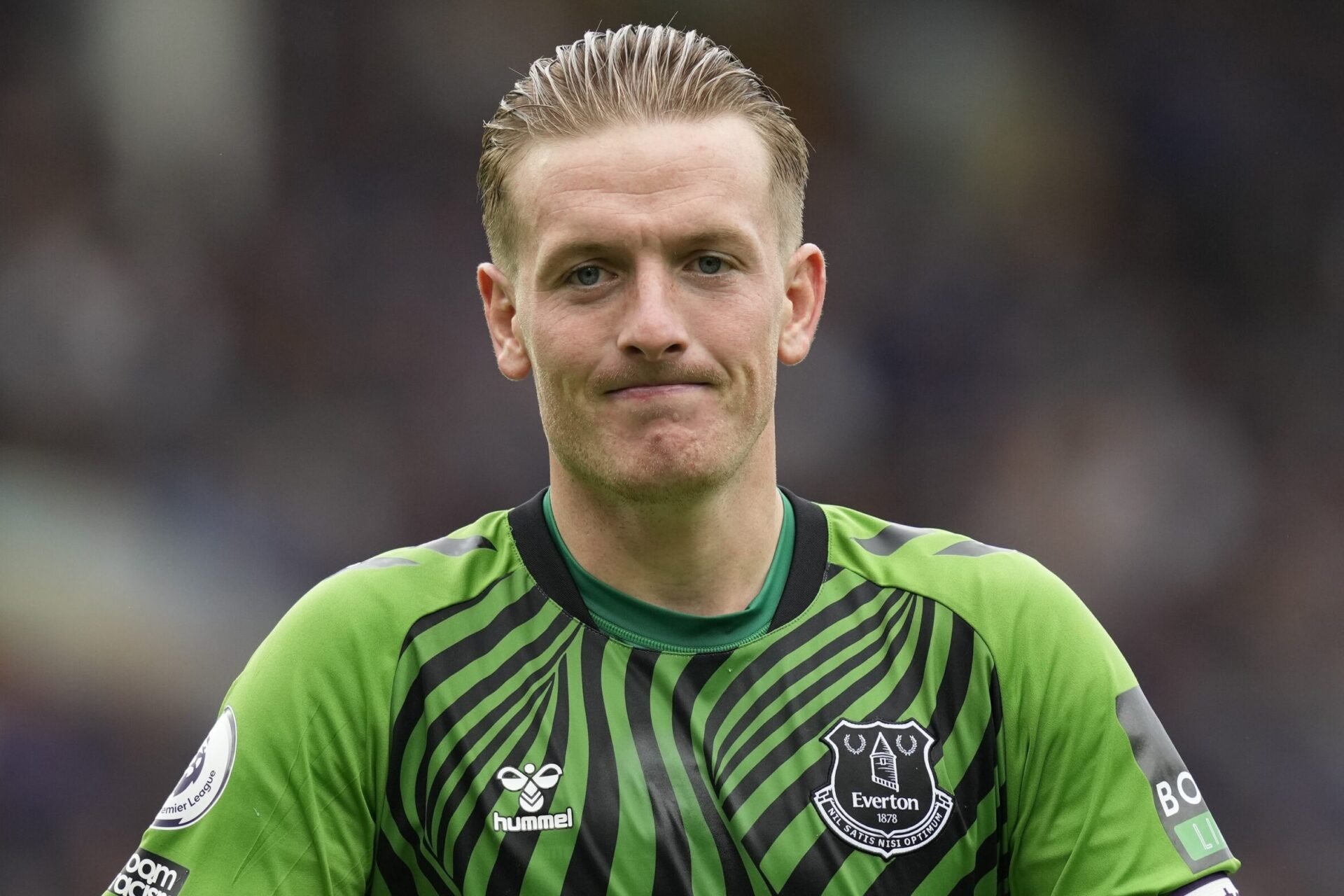 S'il a &eacute;t&eacute; impressionnant face &agrave; Liverpool, Jordan Pickford s'est bless&eacute; lors du m&ecirc;me match (Icon Sport)