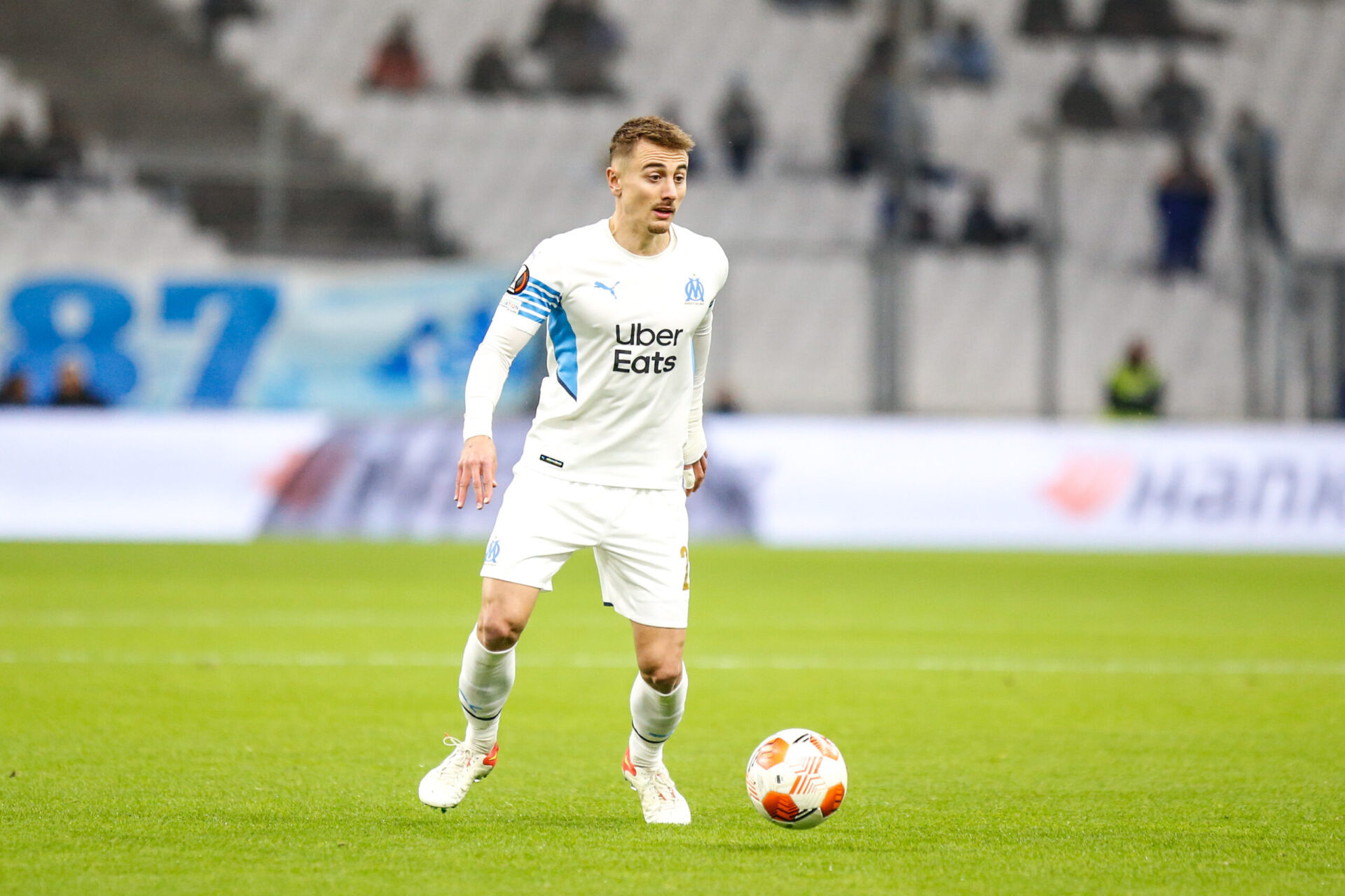 Valentin Rongier avec l'OM. (Icon Sport)