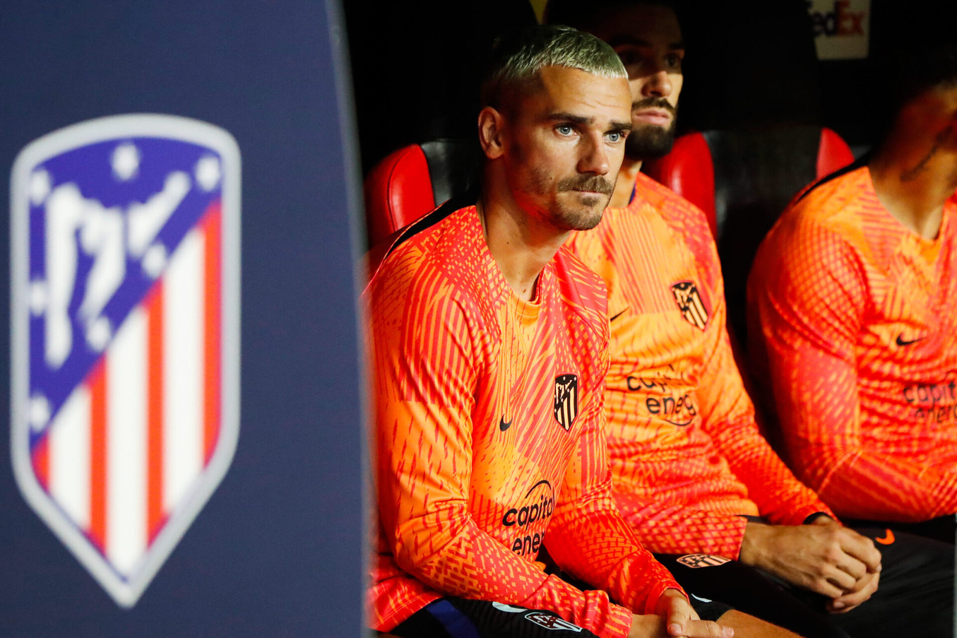 Antoine Griezmann sur le banc de l'Atl&eacute;tico de Madrid (Icon Sport)