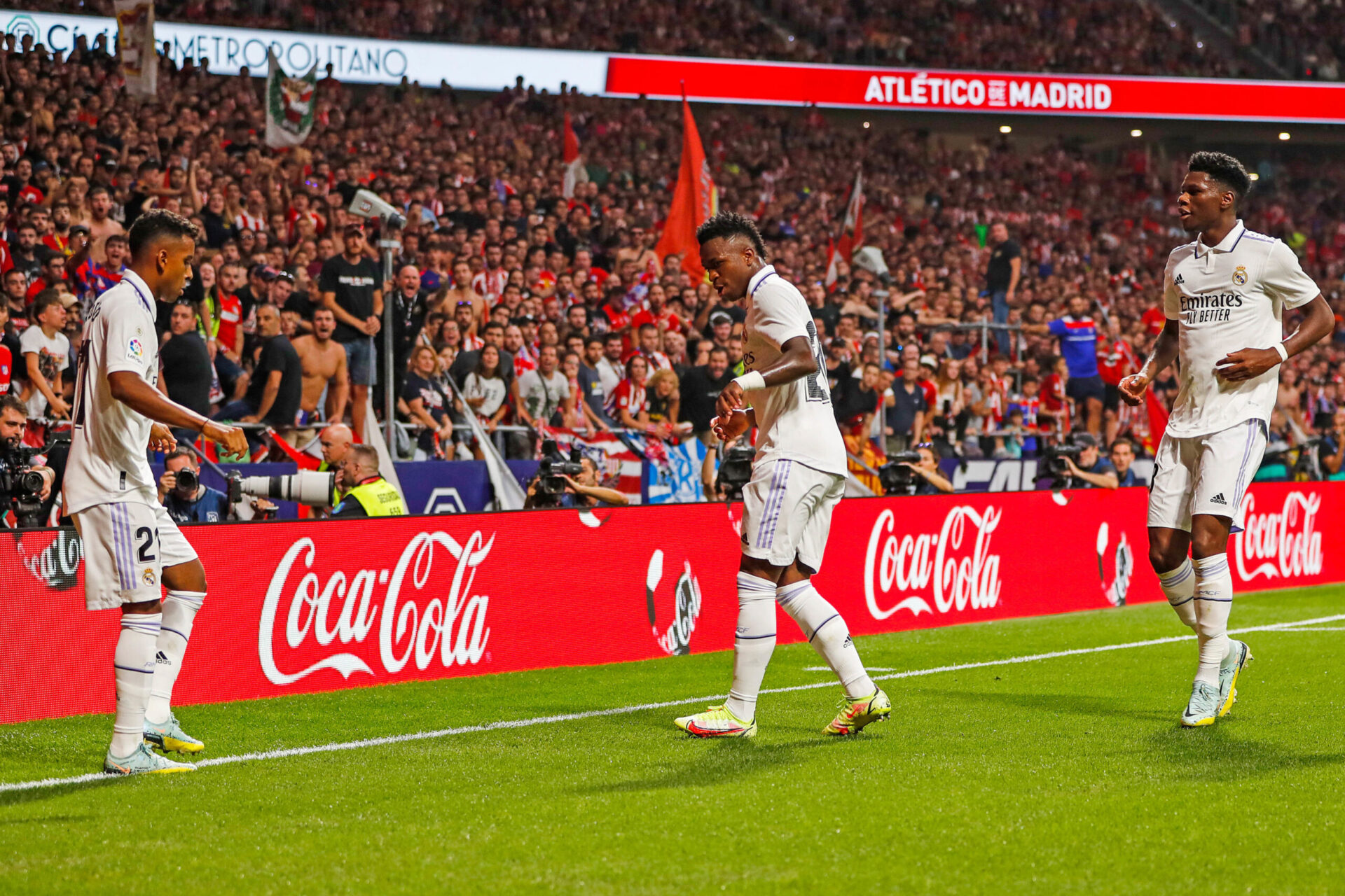 Le Real Madrid de Vinicius et Rodrygo ne cesse d'impressionner. (Icon Sport)
