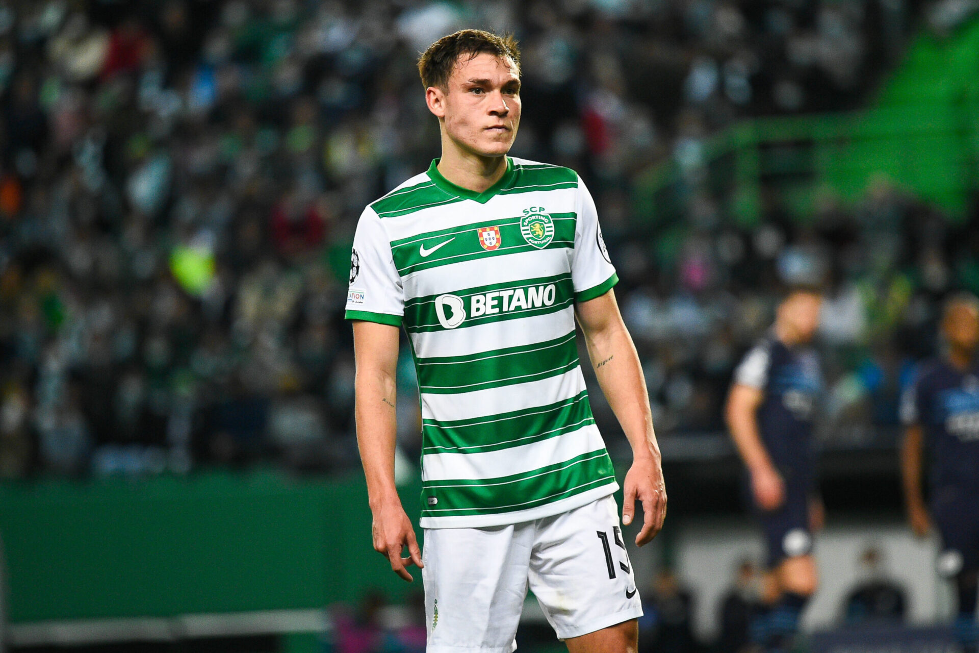 Manuel Ugarte est l'un des hommes forts de Ruben Amorim, le coach du Sporting CP (Icon Sport) Manuel Ugarte est l'un des hommes forts de Ruben Amorim, le coach du Sporting CP (Icon Sport)