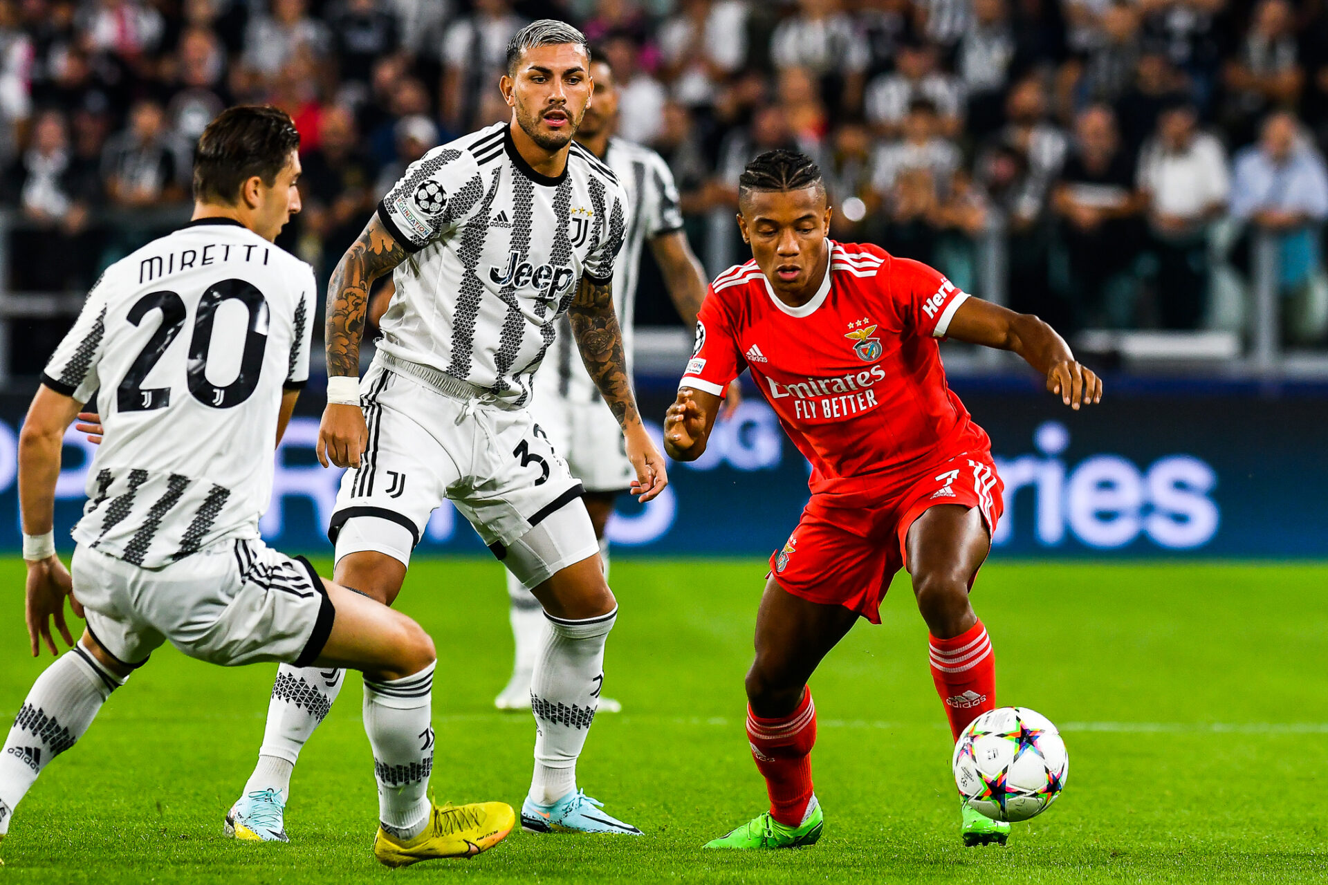 La Juventus a inscrit z&eacute;ro point en deux matches en Ligue des champions. (Icon Sport)