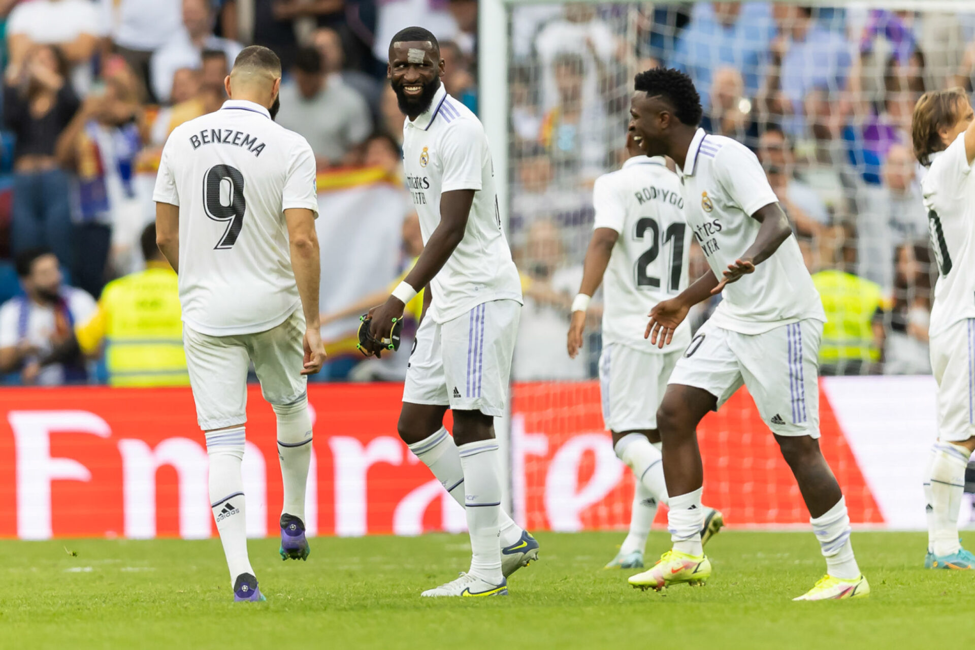 Antonio R&uuml;diger et Vinicius Jr, une relation fraternelle (Icon Sport) 