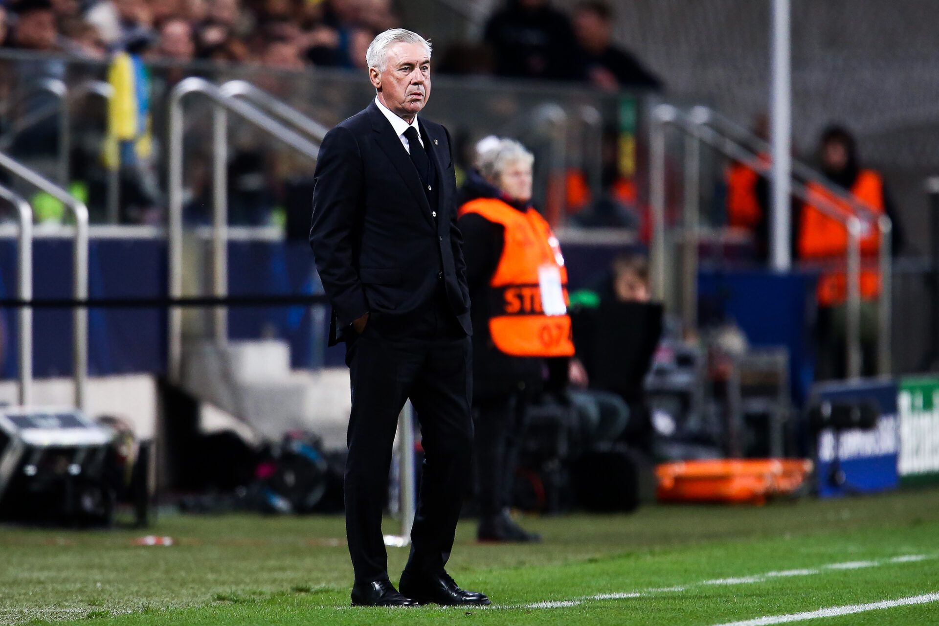 Le Real de Carlo Ancelotti ne conservera tr&egrave;s certainement pas son titre en Liga cette saison (Icon Sport)