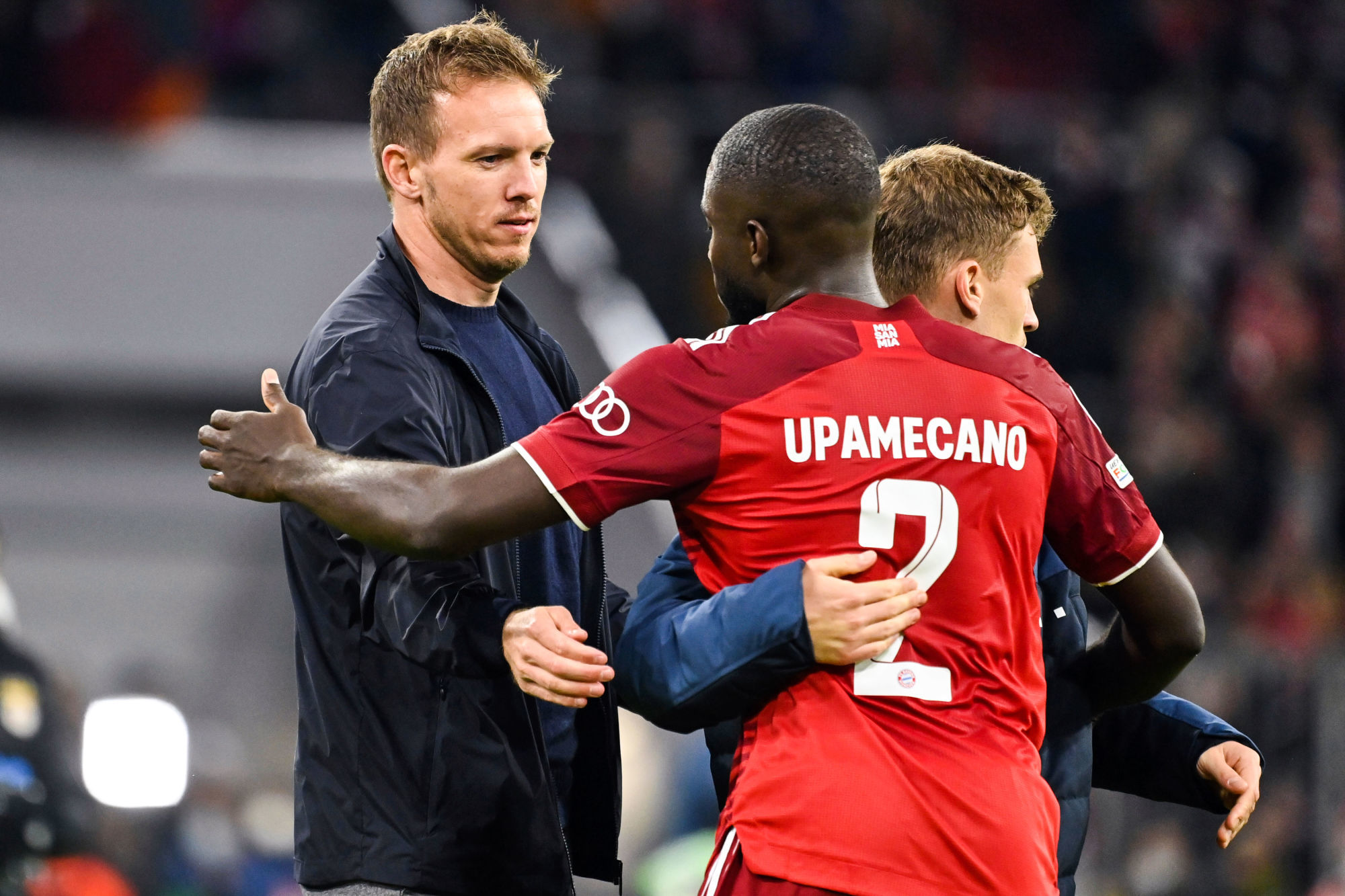 Bayern : Nagelsmann voit Upamecano titulaire avec les Bleus