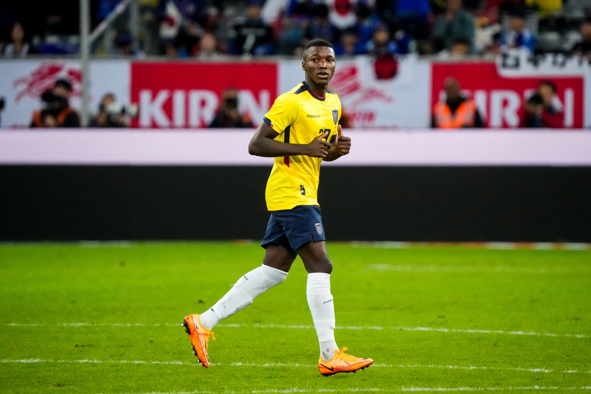 Mois&eacute;s Caicedo, une des attractions de l'Equateur. (Icon Sport)