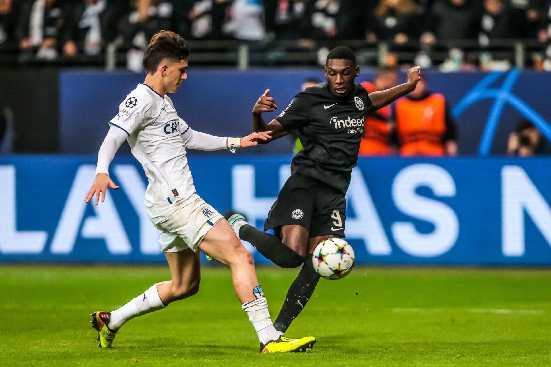 L'OM perd mais peut encore r&ecirc;ver des huiti&egrave;mes. (Icon Sport)