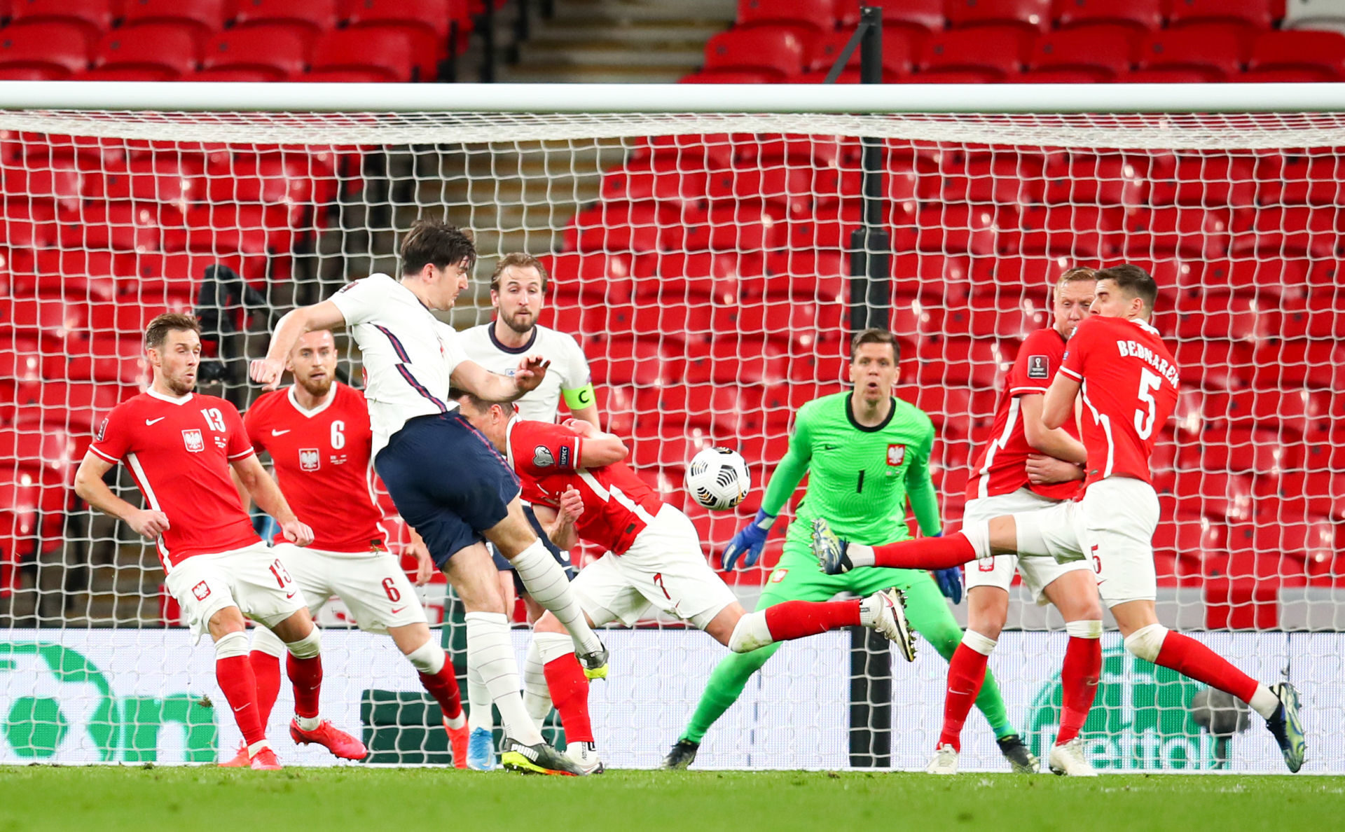 Anglia walczy o pokonanie Polski - 2-1 (Icon Sport)