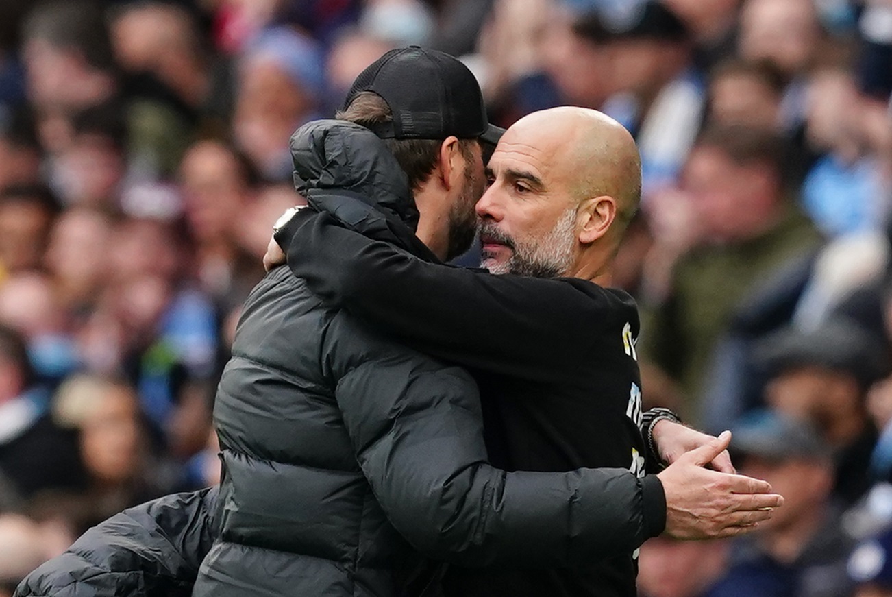 Klopp a pr&eacute;sent&eacute; ses excuses &agrave; Guardiola apr&egrave;s le match entre leurs deux &eacute;quipes (Icon Sport)