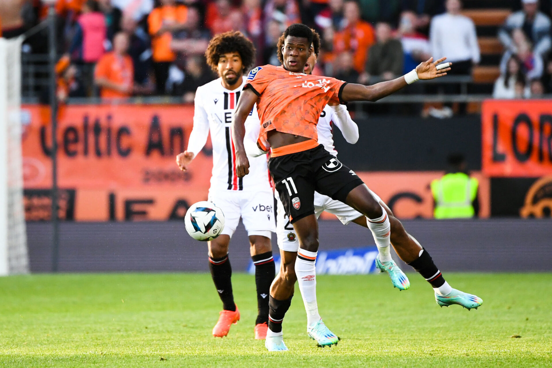 Dango Ouattara, encore d&eacute;cisif avec Lorient. (Icon Sport)
