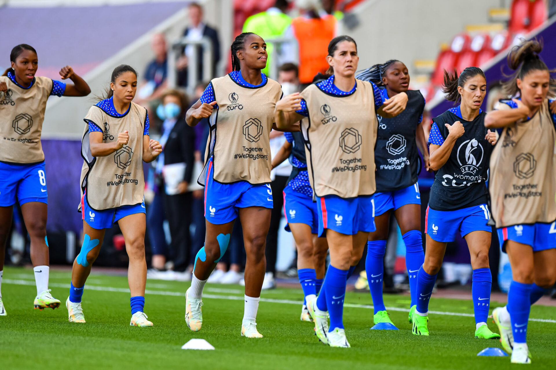 Les Bleues se pr&eacute;parent pour la prochaine Coupe du monde (Icon Sport)