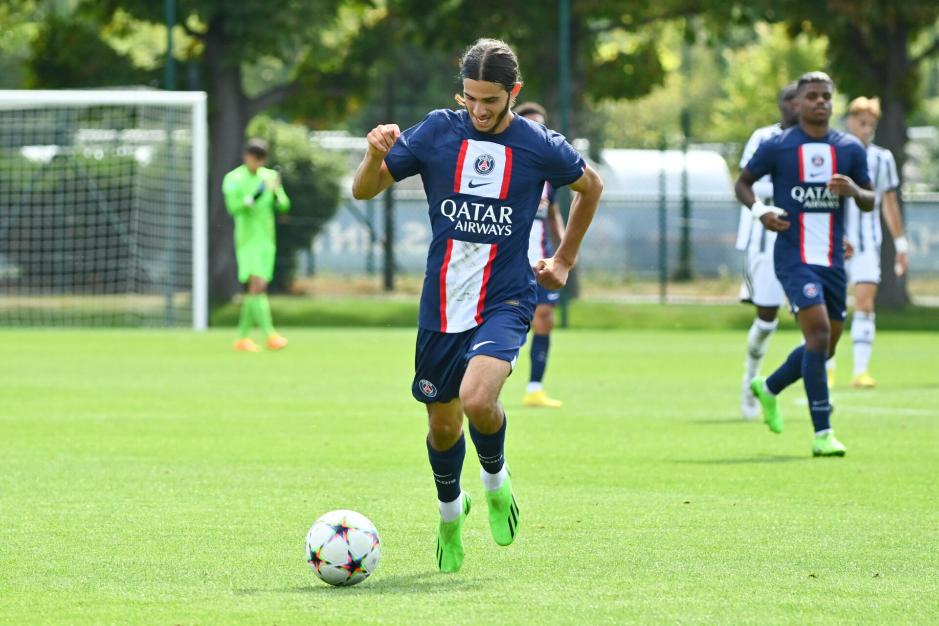 Ilyes Housni avec les U19 du Paris Saint-Germain (Icon Sport)