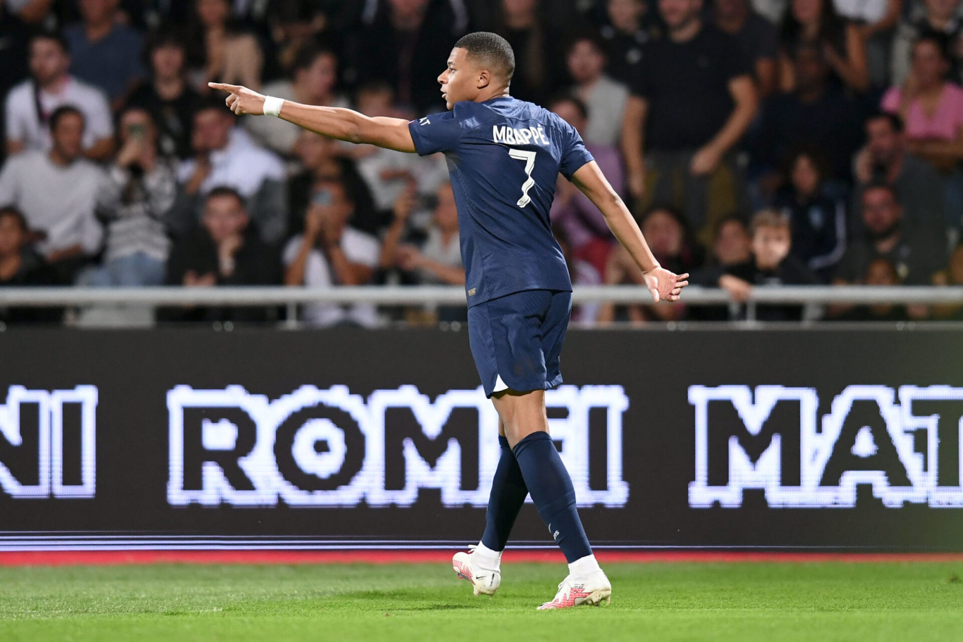 Kylian Mbappé a ouvert le score face à Ajaccio. (Icon Sport) Kylian Mbappé a ouvert le score face à Ajaccio. (Icon Sport)