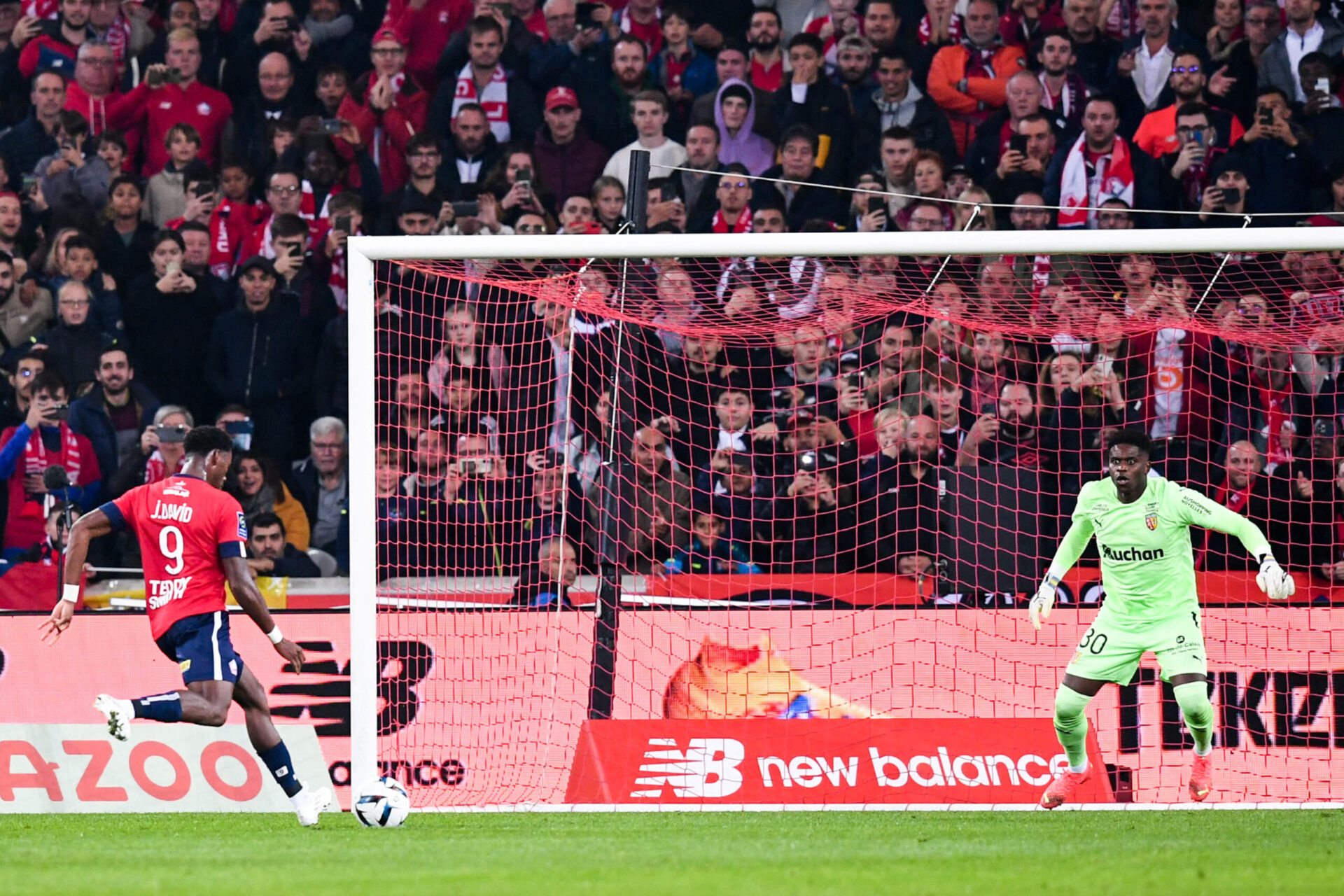 Lille vainqueur de Lens dans le derby du Nord (Icon Sport)