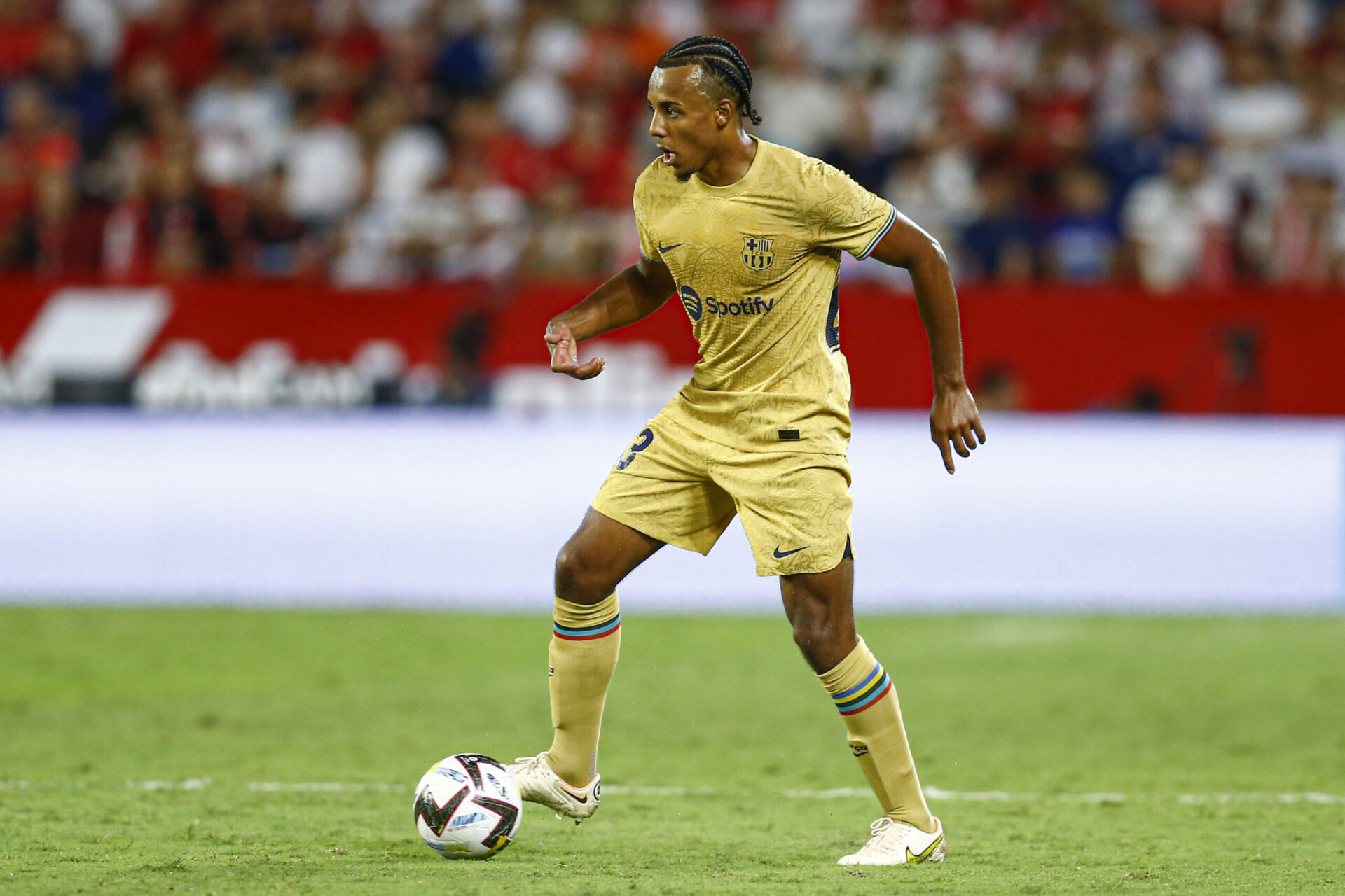 Jules Kound&eacute;, sous les couleurs du FC Barcelone. (Icon Sport)