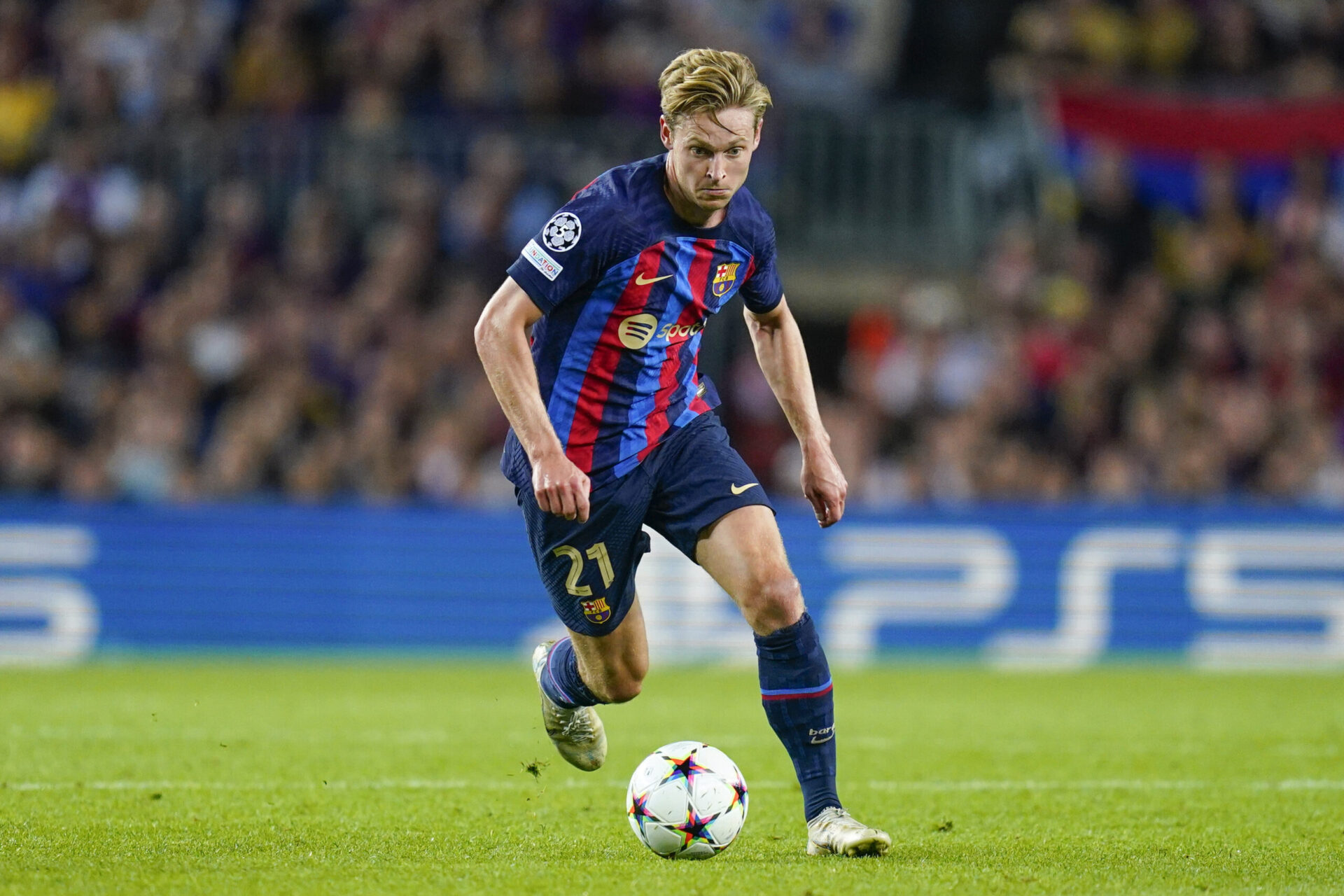 Frenkie de Jong, sous les couleurs du Bar&ccedil;a. (Icon Sport)