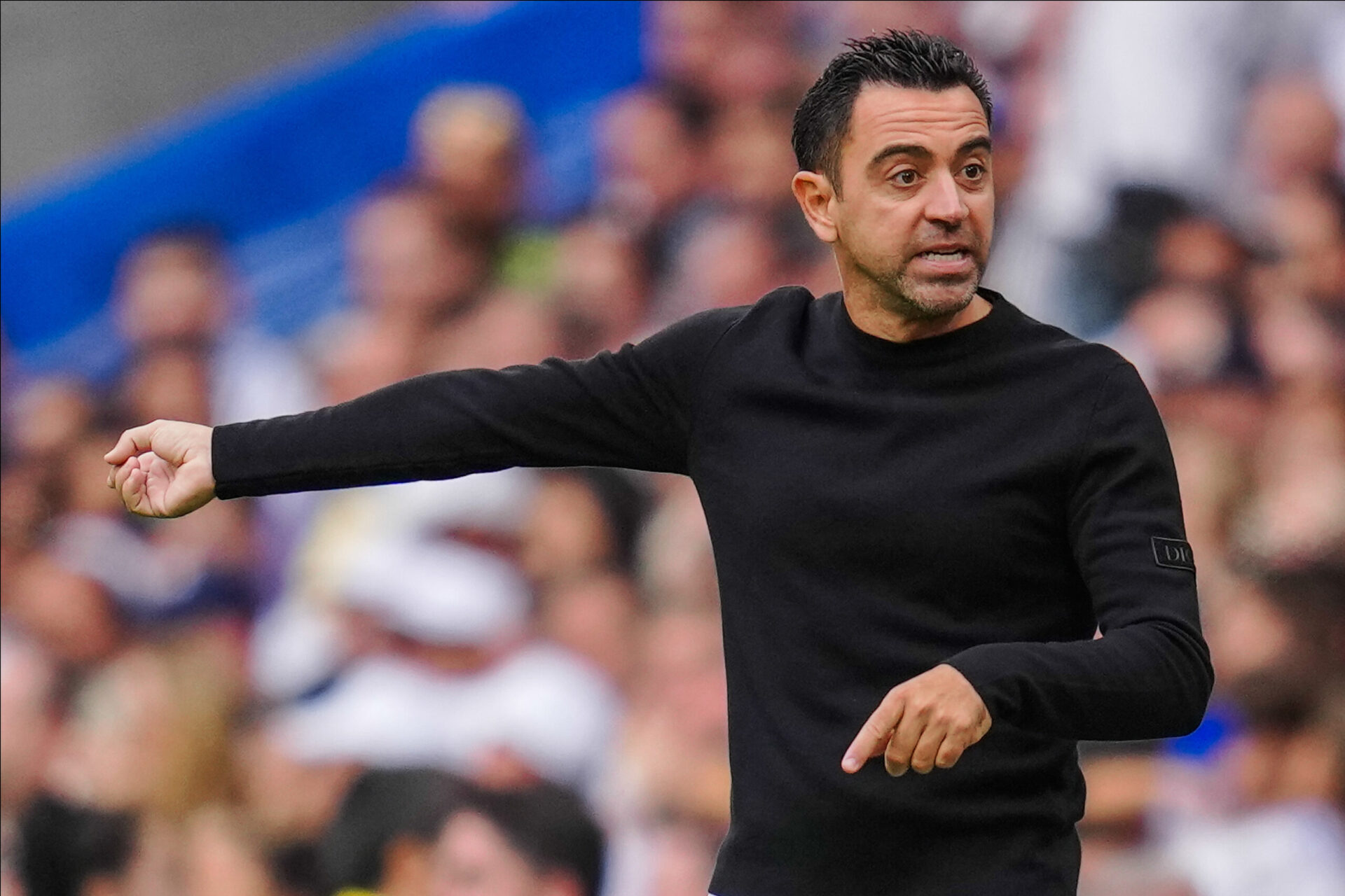 Xavi, l'actuel entra&icirc;neur du Bar&ccedil;a (Icon Sport)