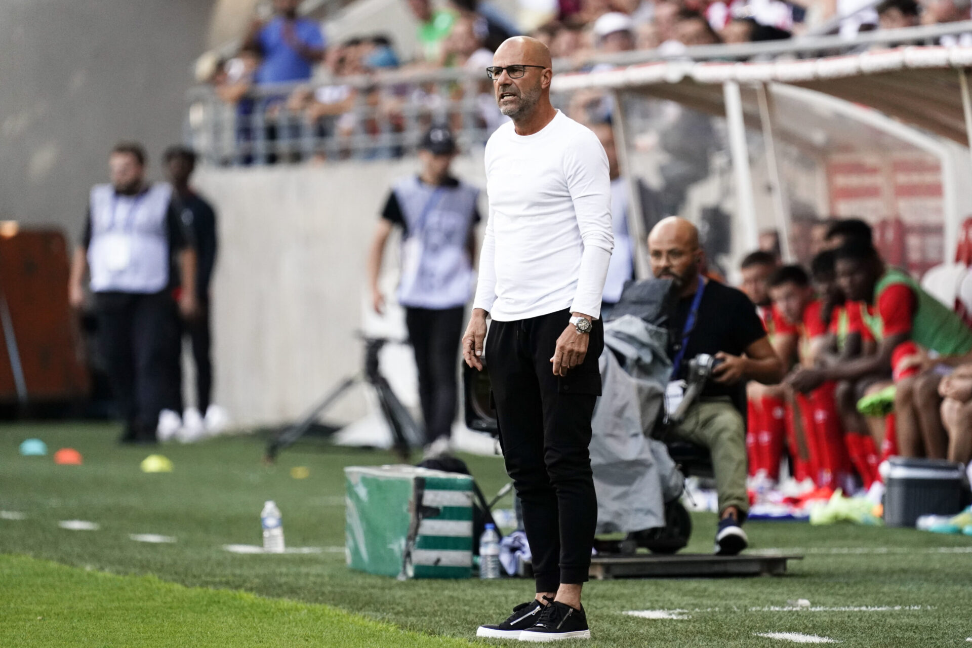 Bosz aurait d&eacute;j&agrave; discut&eacute; avec les dirigeants des Wolves, et les aurait impressionn&eacute; (Icon Sport)