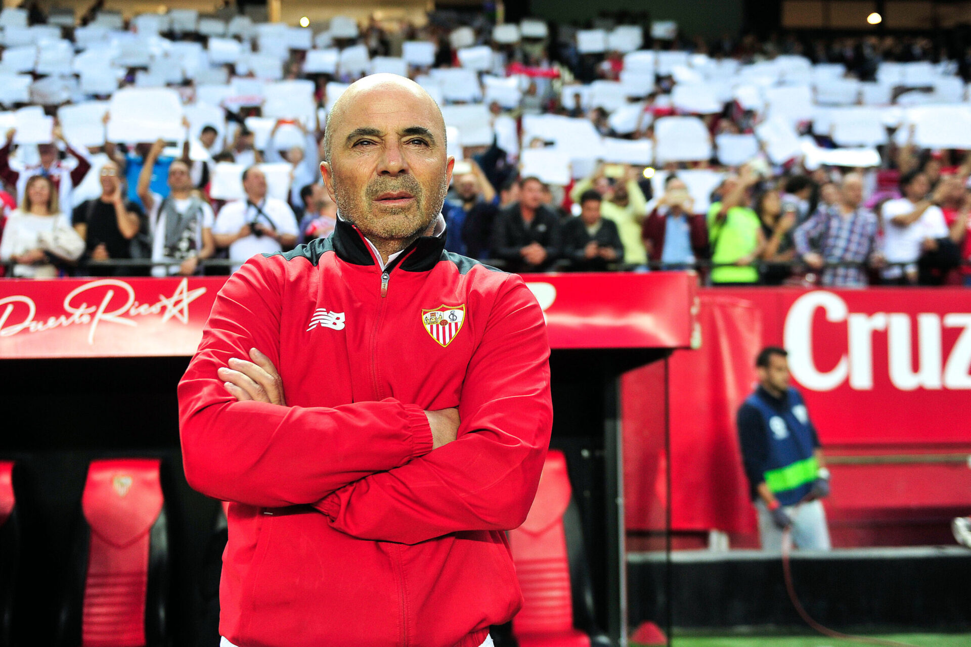 Jorge Sampaoli lors de son passage à Séville. (Icon Sport) Jorge Sampaoli lors de son passage à Séville. (Icon Sport)