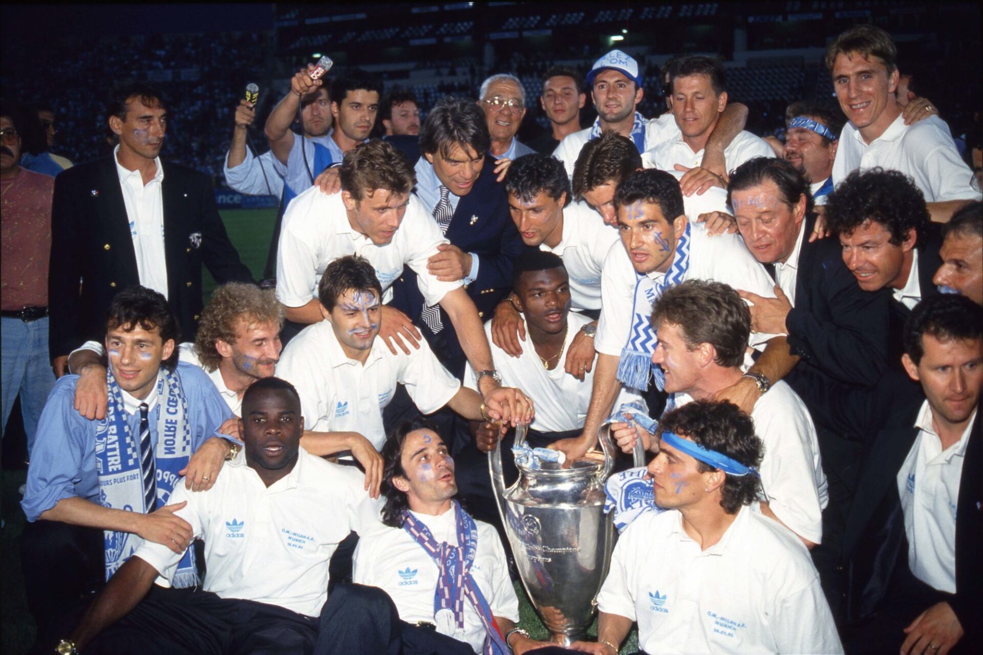 L'OM a remporté la Ligue des champions en 1993, face au Milan AC.
