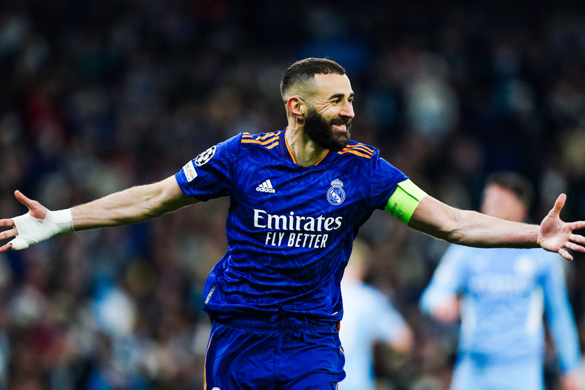 Karim Benzema s'est encore bless&eacute; avec le Real Madrid. (Icon Sport)