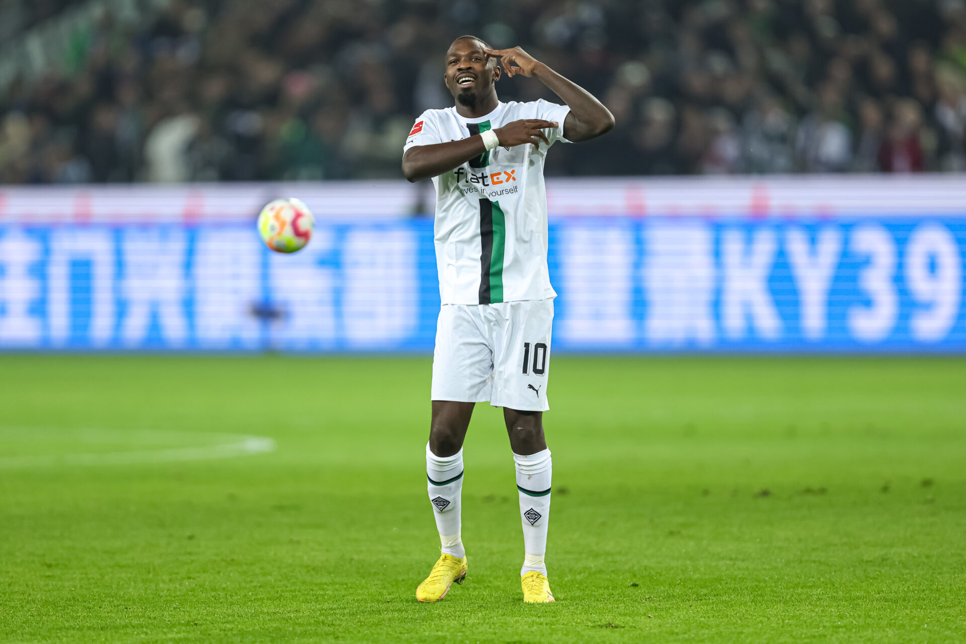 En fin de contrat en juin 2023, Thuram ne devrait plus jouer longtemps pour le Borussia Mönchengladbach (Icon Sport) En fin de contrat en juin 2023, Thuram ne devrait plus jouer longtemps pour le Borussia Mönchengladbach (Icon Sport)