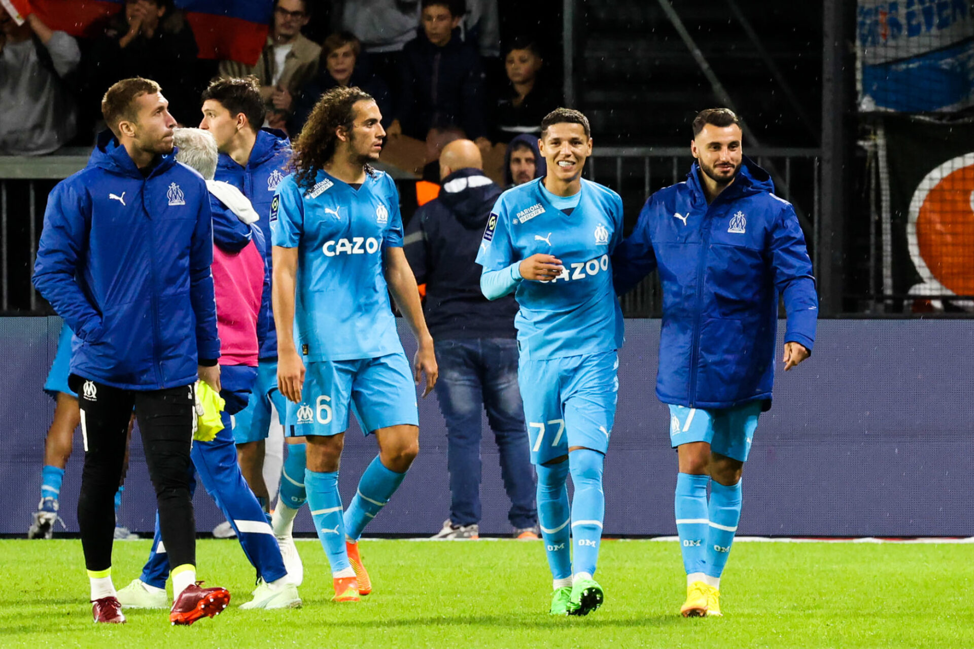 Mattéo Guendouzi et Amnie Harit seront au Qatar pour participer à la Coupe du monde, au contraire de Jonathan Clauss (iconsport) Mattéo Guendouzi et Amnie Harit seront au Qatar pour participer à la Coupe du monde, au contraire de Jonathan Clauss (iconsport)