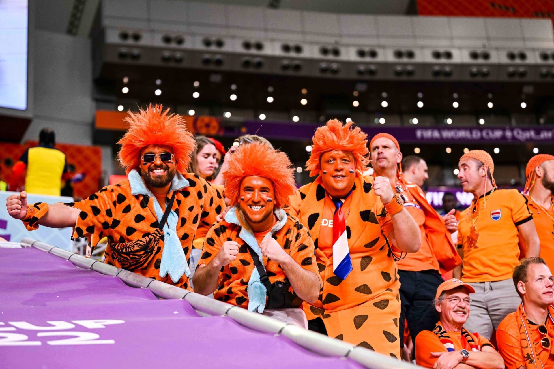 Comme à leur habitude, les supporters des Pays-Bas répondent présent dans cette Coupe du monde (Icon Sport) Comme à leur habitude, les supporters des Pays-Bas répondent présent dans cette Coupe du monde (Icon Sport)