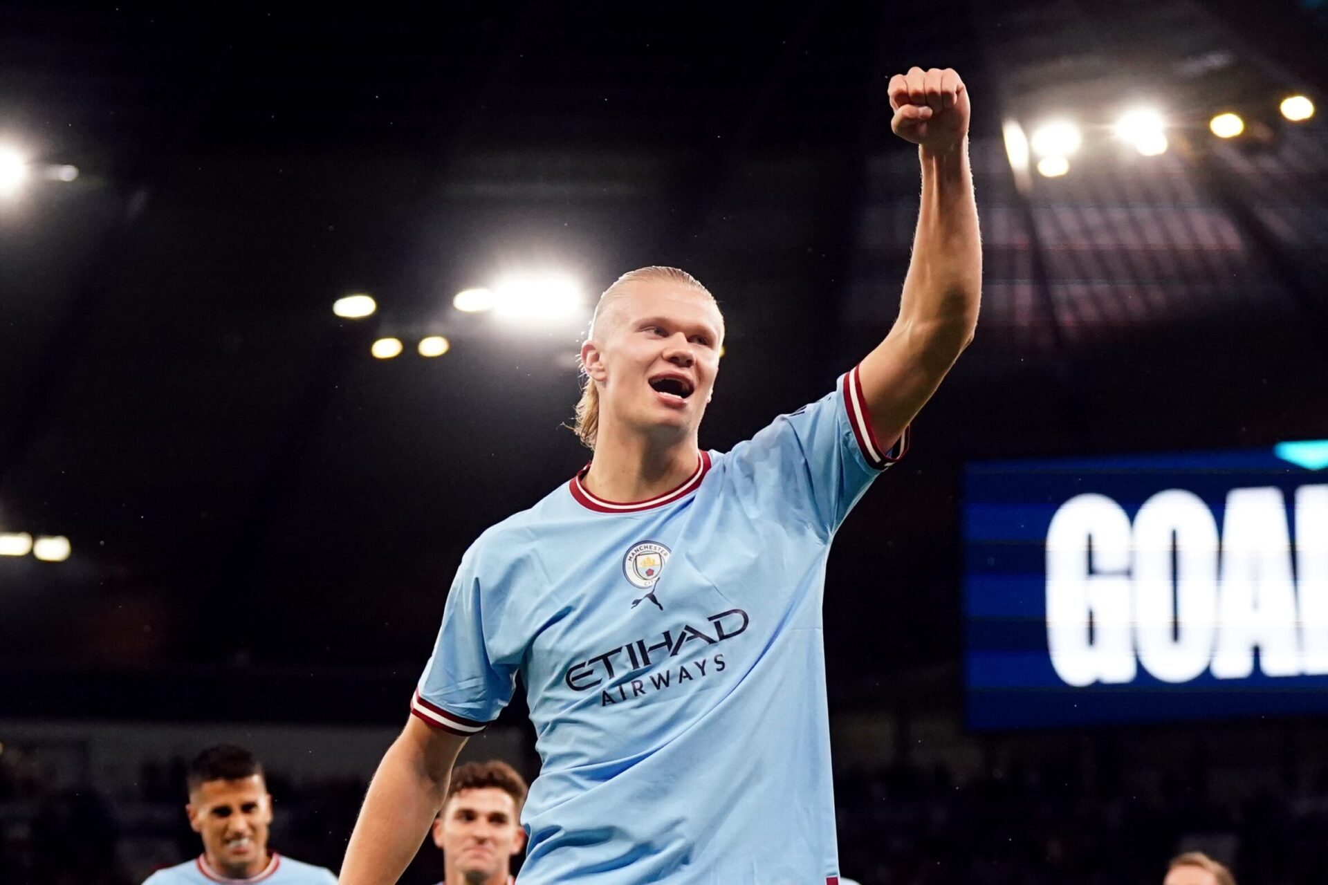 Haaland marche sur l'eau avec Manchester City. (Icon Sport) Haaland marche sur l'eau avec Manchester City. (Icon Sport)