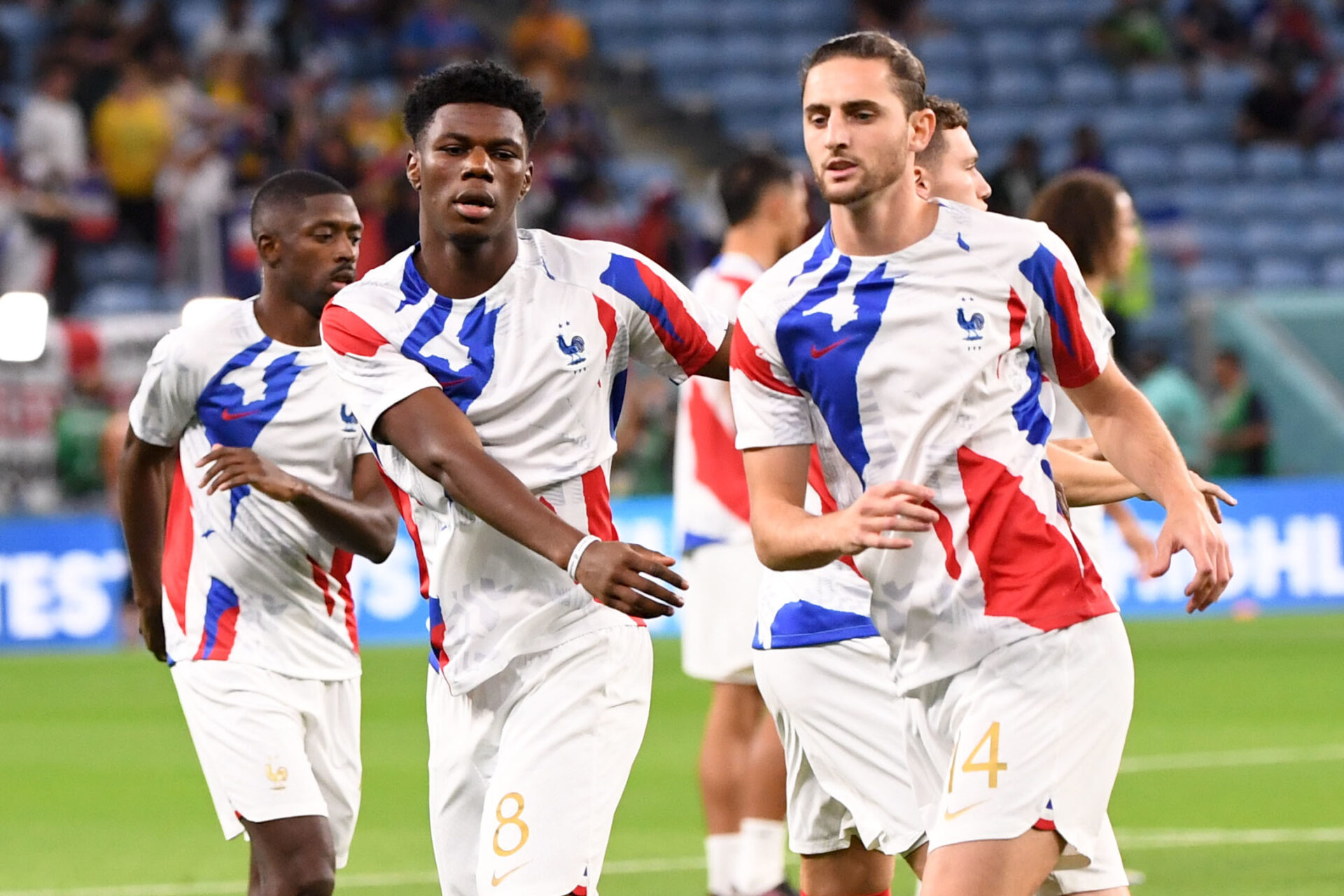 Youssouf Fofana a d&eacute;fendu Aur&eacute;lien Tchouam&eacute;ni, son co&eacute;quipier en &eacute;quipe de France (Icon Sport)